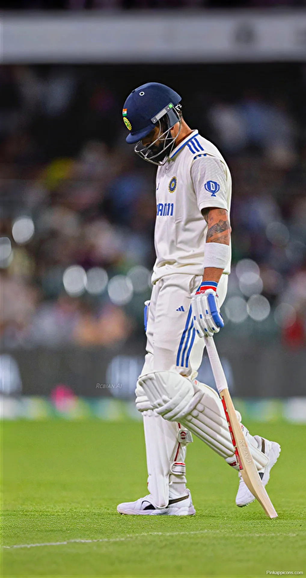 Virat Kohli Walking Off Wallpaper Disappointed Indian Cricketer in Test Match
