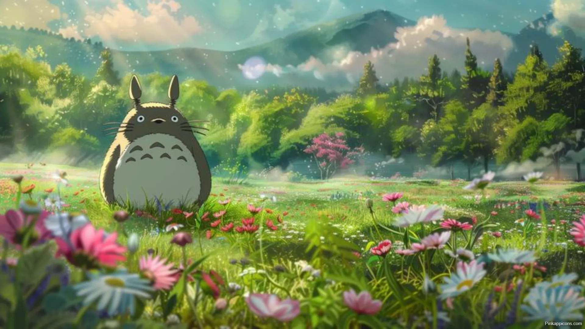 Aesthetic Totoro Laptop Wallpapers Peaceful Studio Ghibli Scenery Aesthetic Totoro Laptop-Wallpapers Peaceful Studio Ghibli Scenery