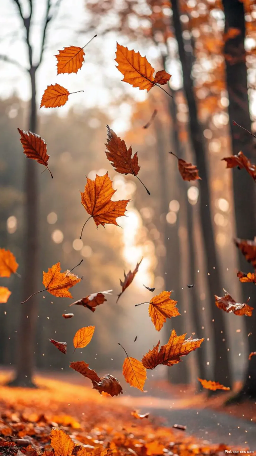 Autumn Wallpapers Aesthetic Dance of Vibrant Orange Leaves Autumn Wallpapers Aesthetic Dance of Vibrant Orange Leaves