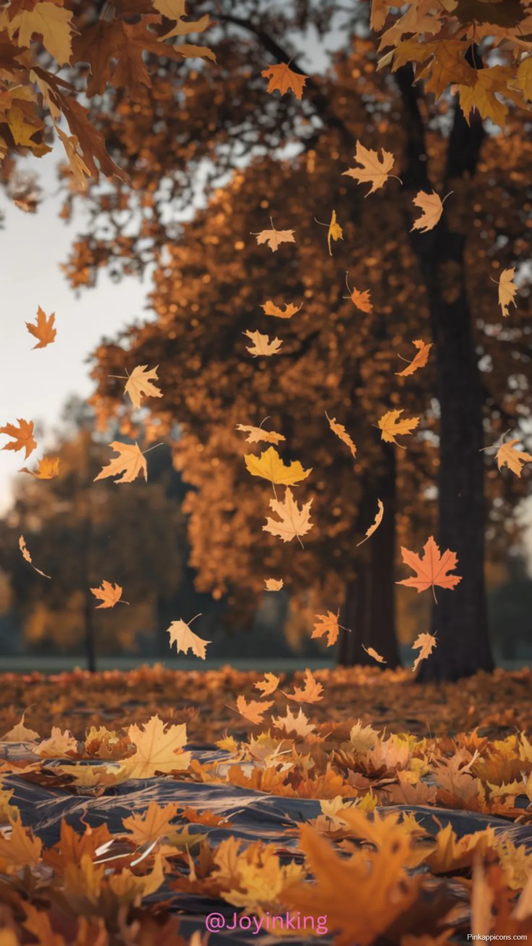 Autumn Wallpapers Aesthetic Golden Leaves Falling in the Wind Autumn Wallpapers Aesthetic Golden Leaves Falling in the Wind