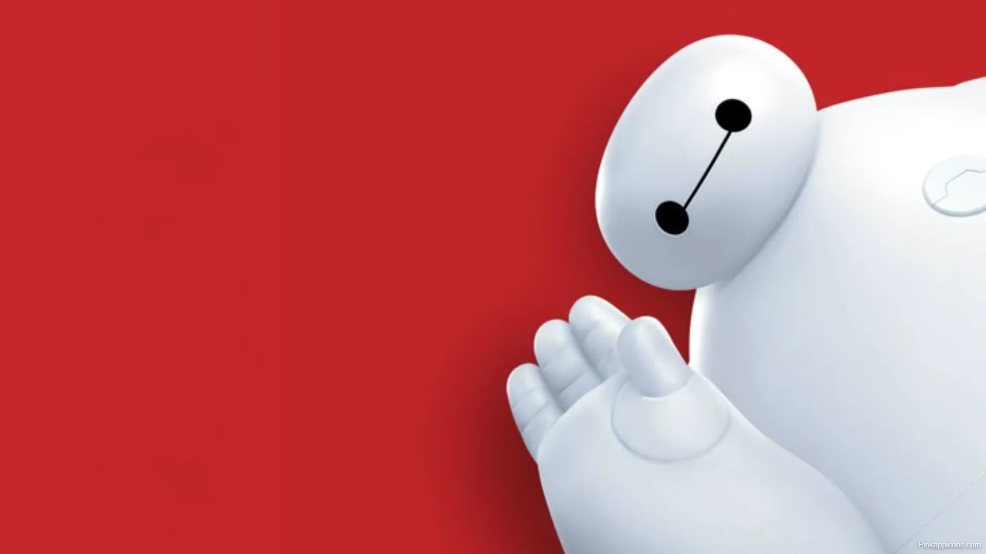 Big Hero 6 Baymax Laptop Wallpapers Cute Minimalist Red Background Big Hero 6 Baymax Laptop-Wallpapers Cute Minimalist Red Background
