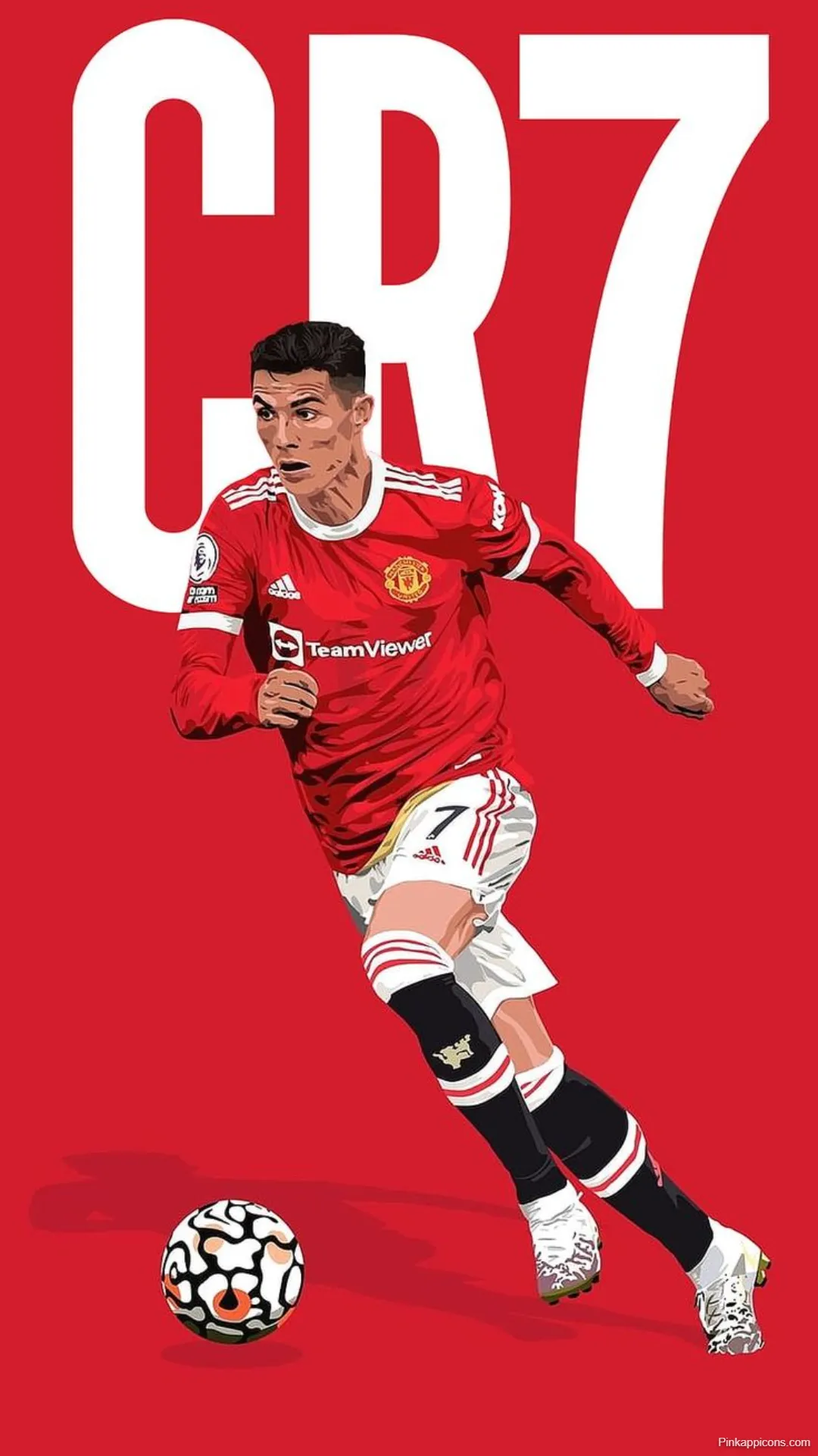CR7 Man United Ronaldo Wallpapers Red Vector Art for Mobile HD CR7 Man United Ronaldo-Wallpapers Red Vector Art for Mobile HD