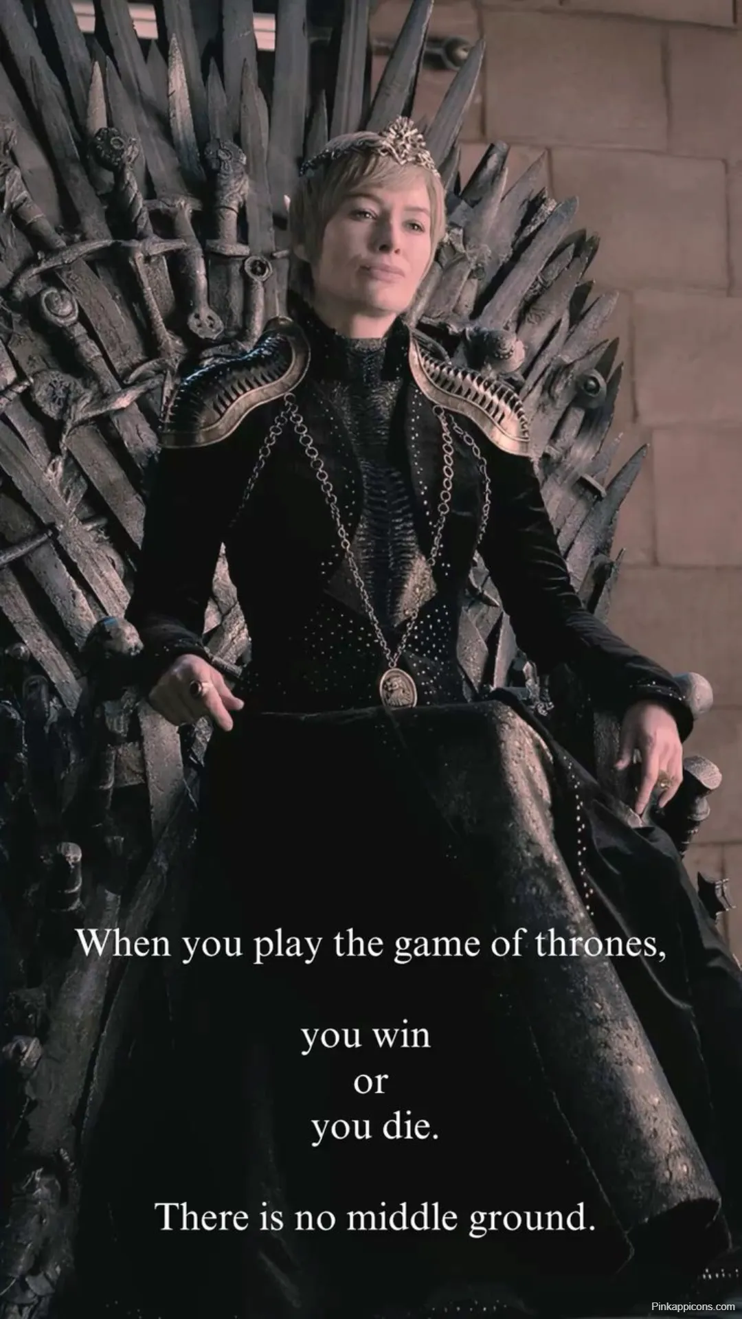 Game of Thrones Wallpapers Cersei Lannister Quote You Win or You Die