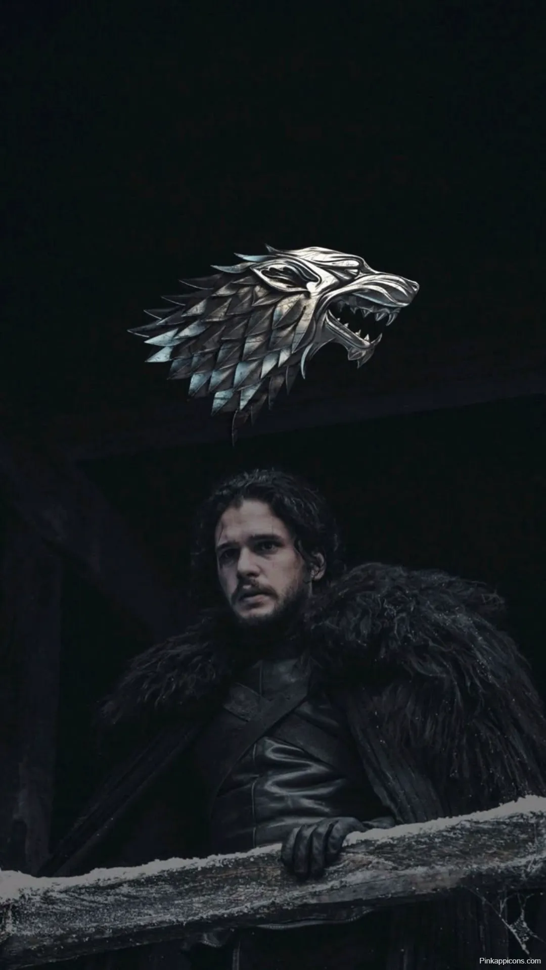 Game of Thrones Wallpapers Jon Snow & the Stark Sigil