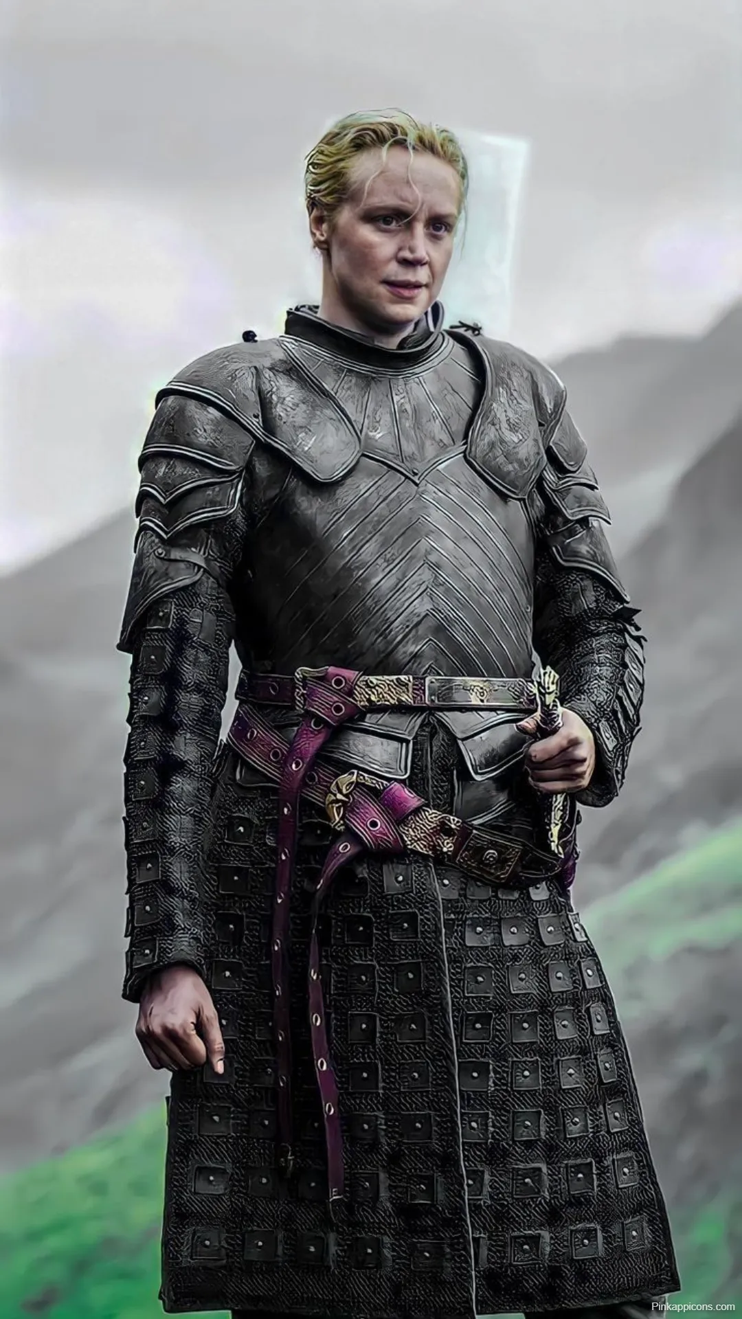 Game of Thrones Wallpapers Ser Brienne of Tarth in Full Armor