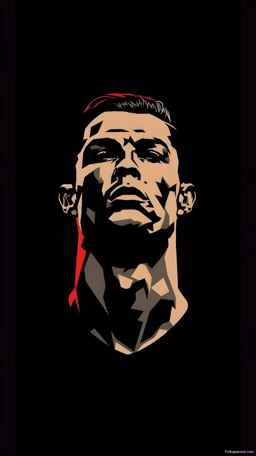 Ronaldo Wallpapers Black Minimalist CR7 Art for AMOLEDMobile HD Ronaldo-Wallpapers Black Minimalist CR7 Art for AMOLEDMobile HD