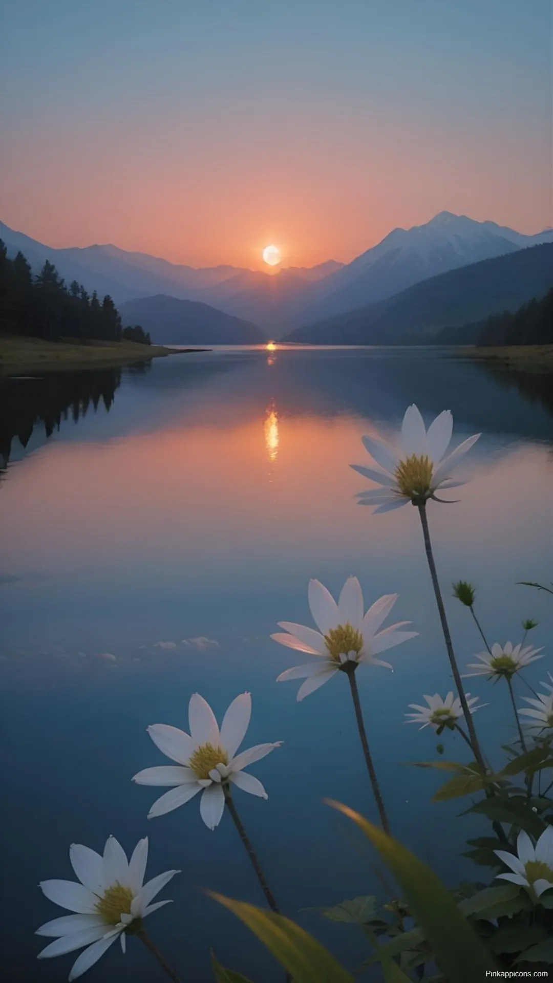 Stunning Sunrise Wallpapers Serene Coastal View with a Pink and Golden Glo Stunning Sunrise-Wallpapers Serene Coastal View with a Pink and Golden Glo