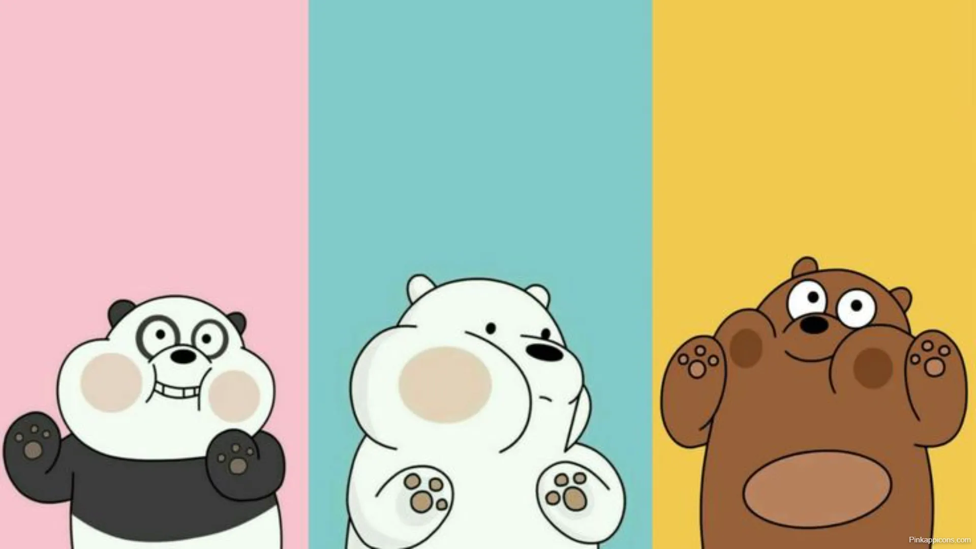 We Bare Bears Grizz Panda Ice Bear Laptop Wallpapers Cute Cartoon Background We Bare Bears Grizz, Panda & Ice Bear Laptop-Wallpapers Cute Cartoon Background
