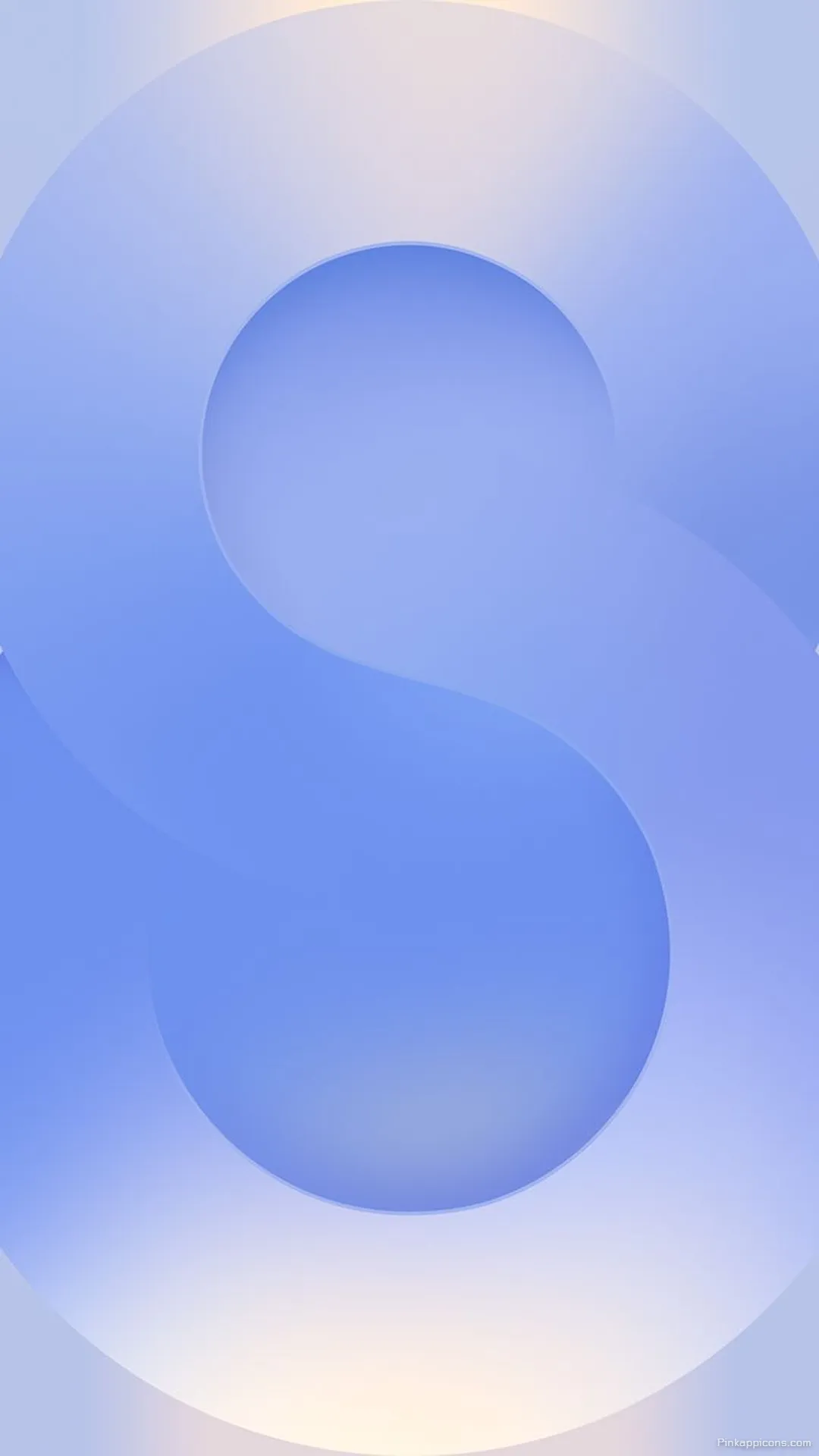 Abstract Blue S Shape Samsung Wallpaper for Phones Abstract Blue S-Shape Samsung Wallpaper for Phones
