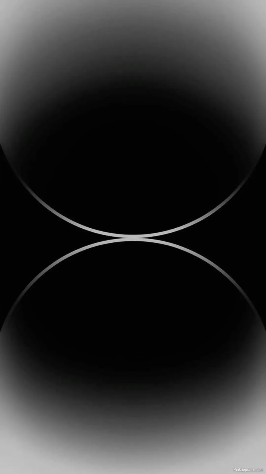 Abstract Hourglass Curves Black Wallpapers [4K, HD]