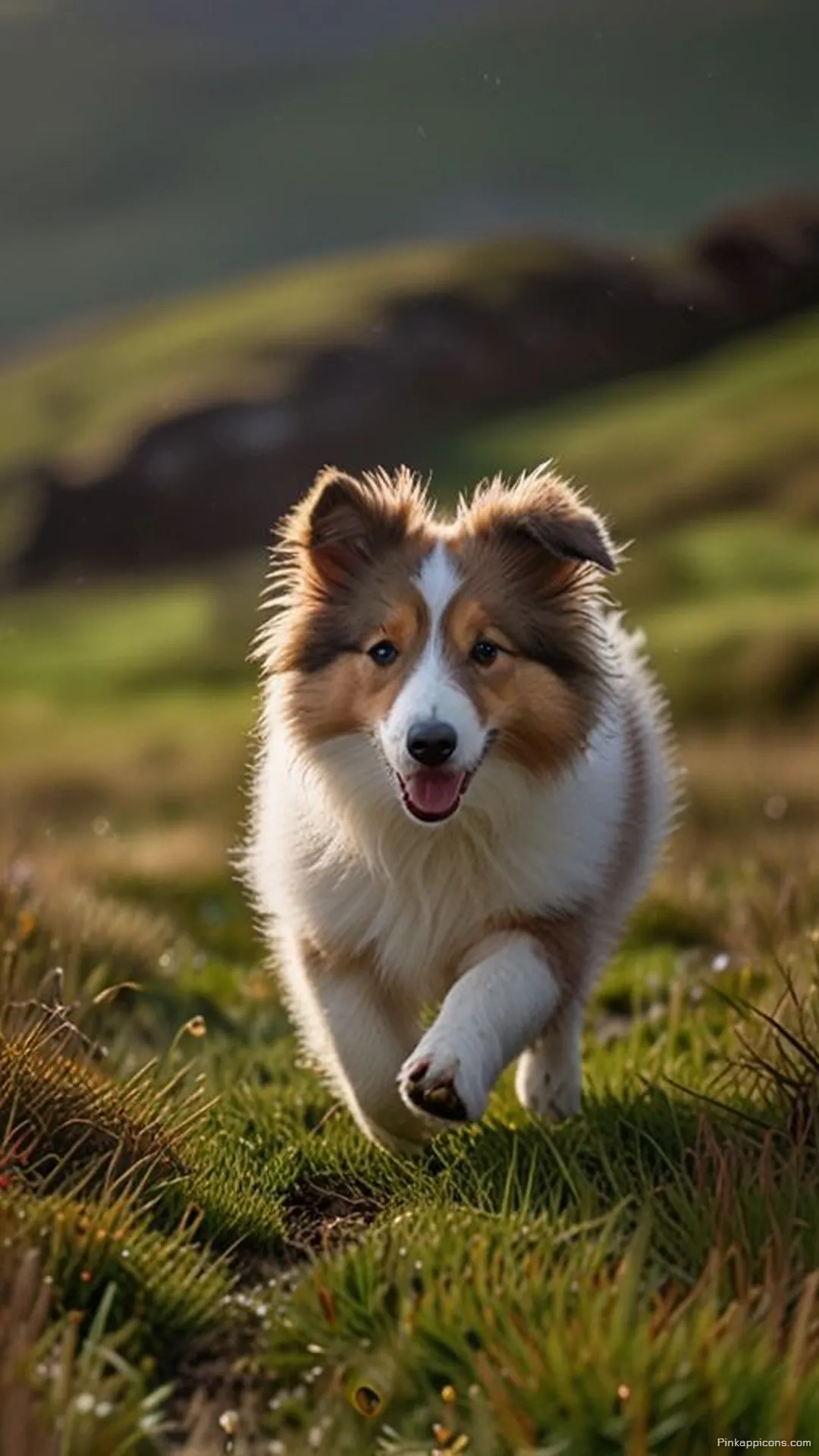 Adorable Brown and White Dog Cute Wallpaper for Phones Adorable Brown and White Dog Cute Wallpaper for Phones