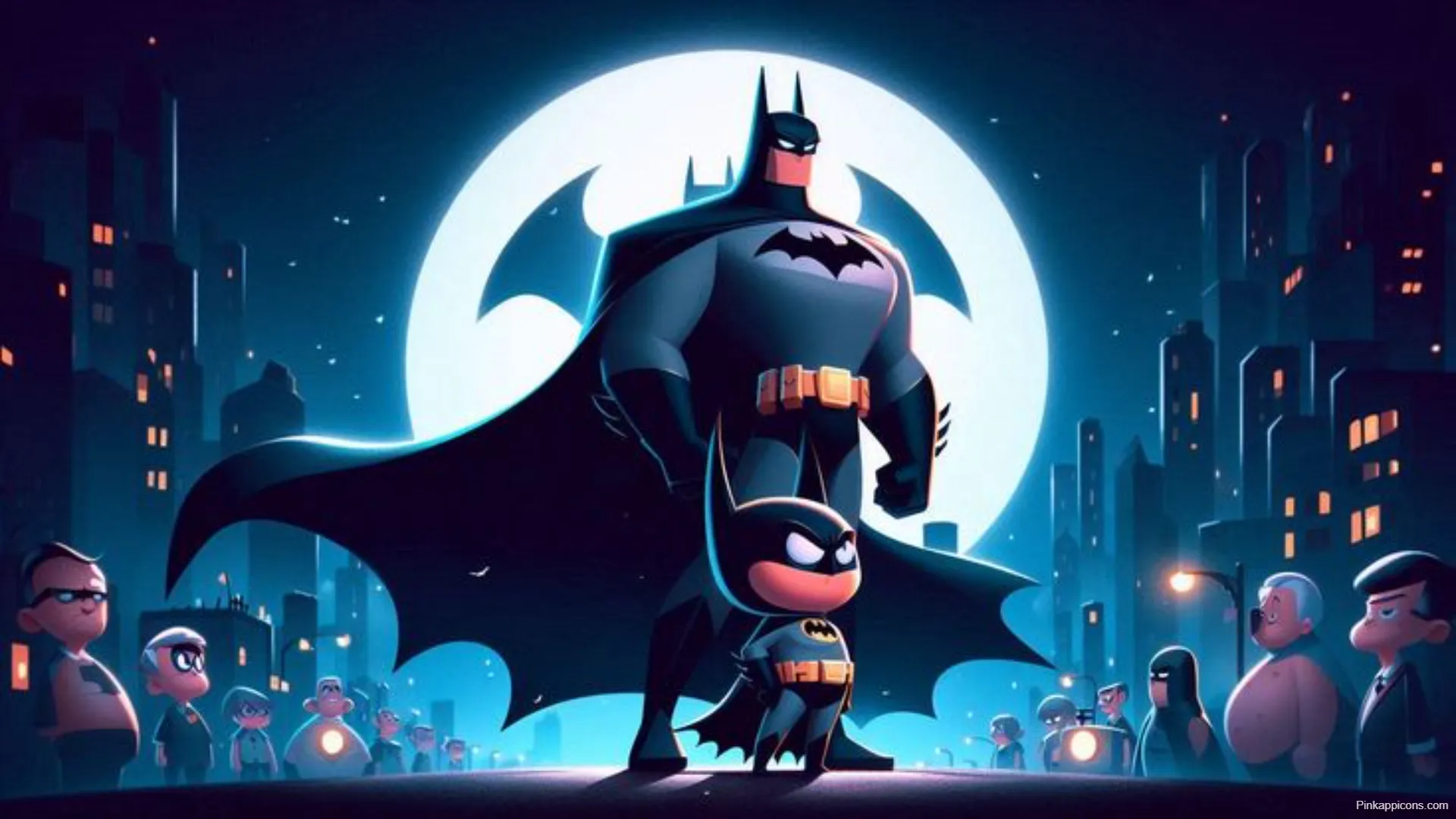 Animated Batman Desktop Wallpaper The Dark Knight Chibi Partner Wallpaper Animated Batman Desktop Wallpaper The Dark Knight & Chibi Partner Wallpaper