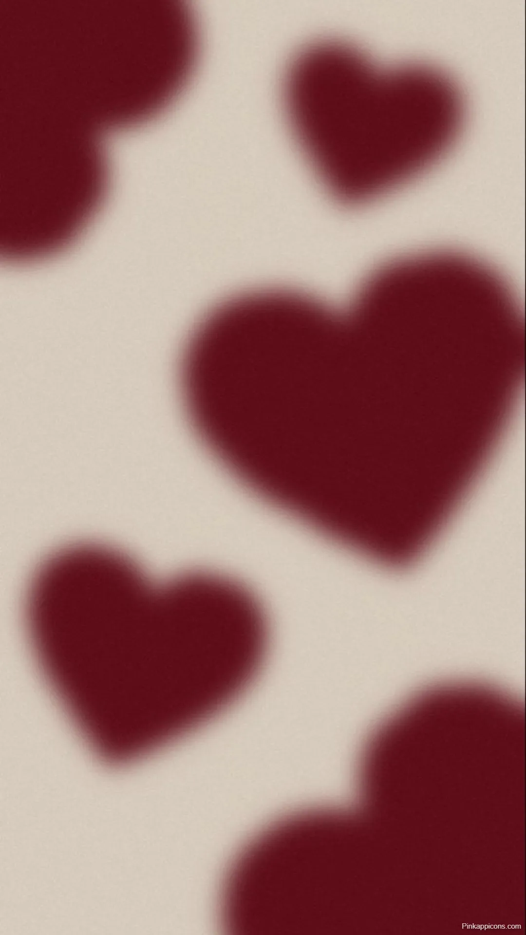 Blurred Red Heart Wallpaper Soft Dreamy Aesthetic for Phone Blurred Red Heart Wallpaper Soft & Dreamy Aesthetic for Phone