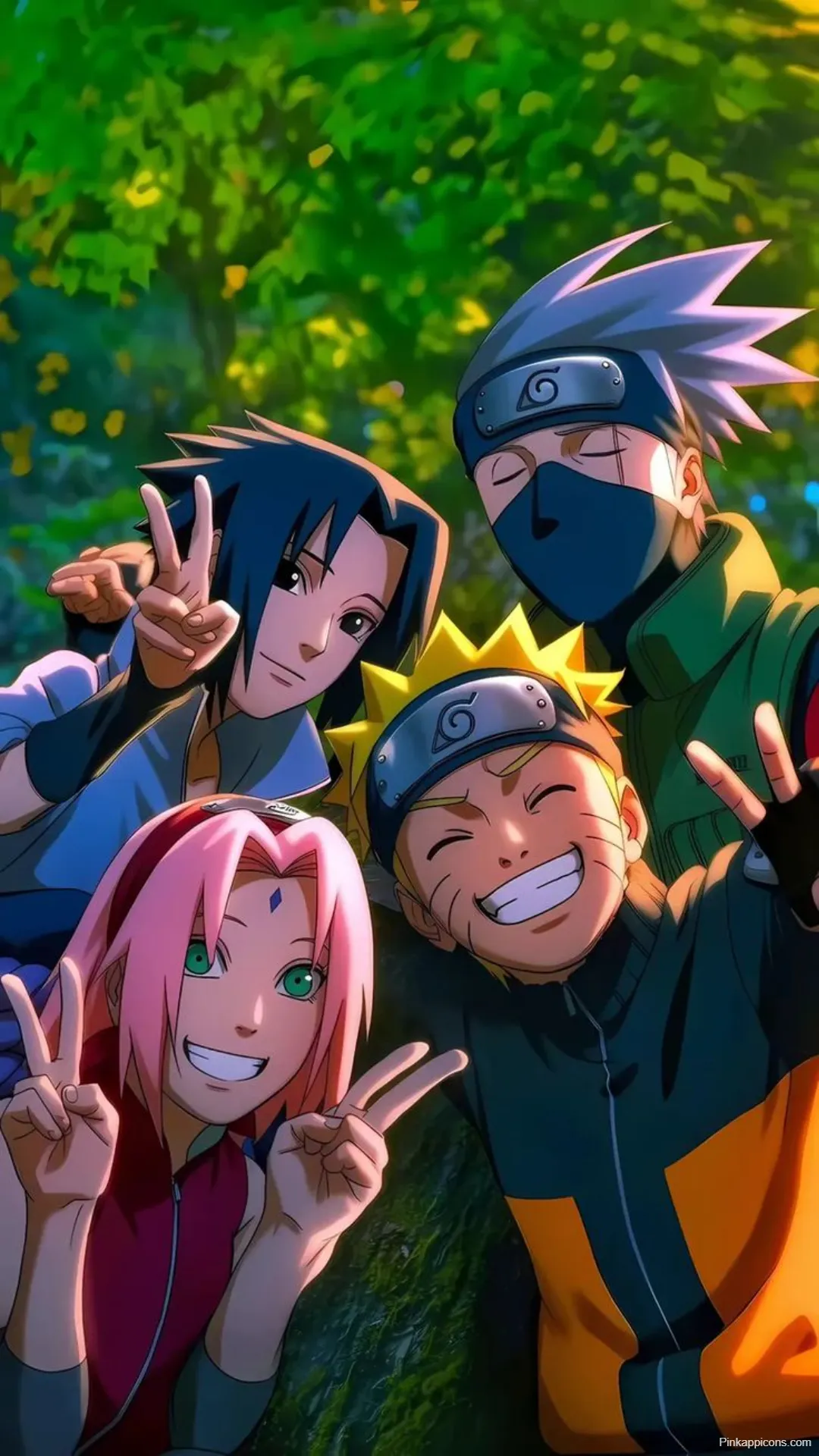 Cool Anime Wallpapers Team 7 Naruto Sasuke Sakura Kakashi Selfie Fun Cool Anime Wallpapers Team 7 (Naruto, Sasuke, Sakura, Kakashi) Selfie Fun