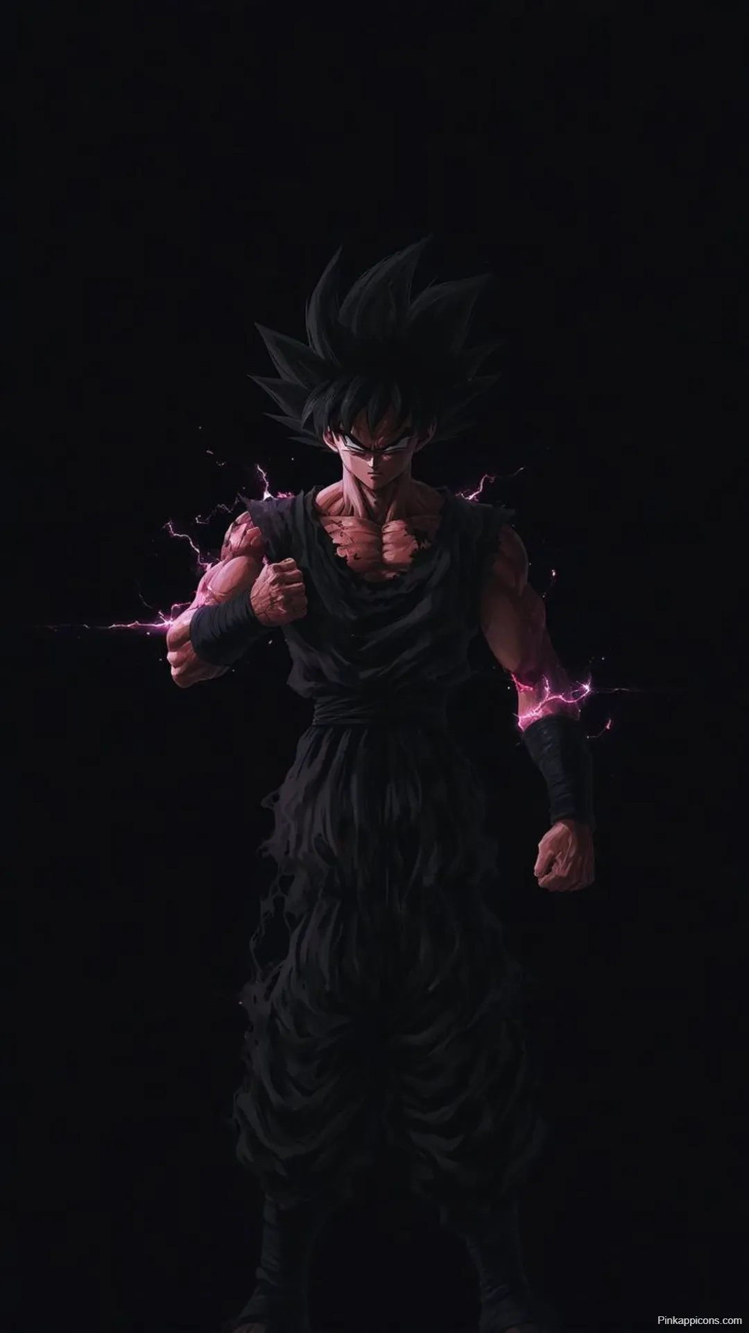 Cute Anime Wallpaper Intense Goku with Dark Aura 4K Cute Anime Wallpaper Intense Goku with Dark Aura 4K