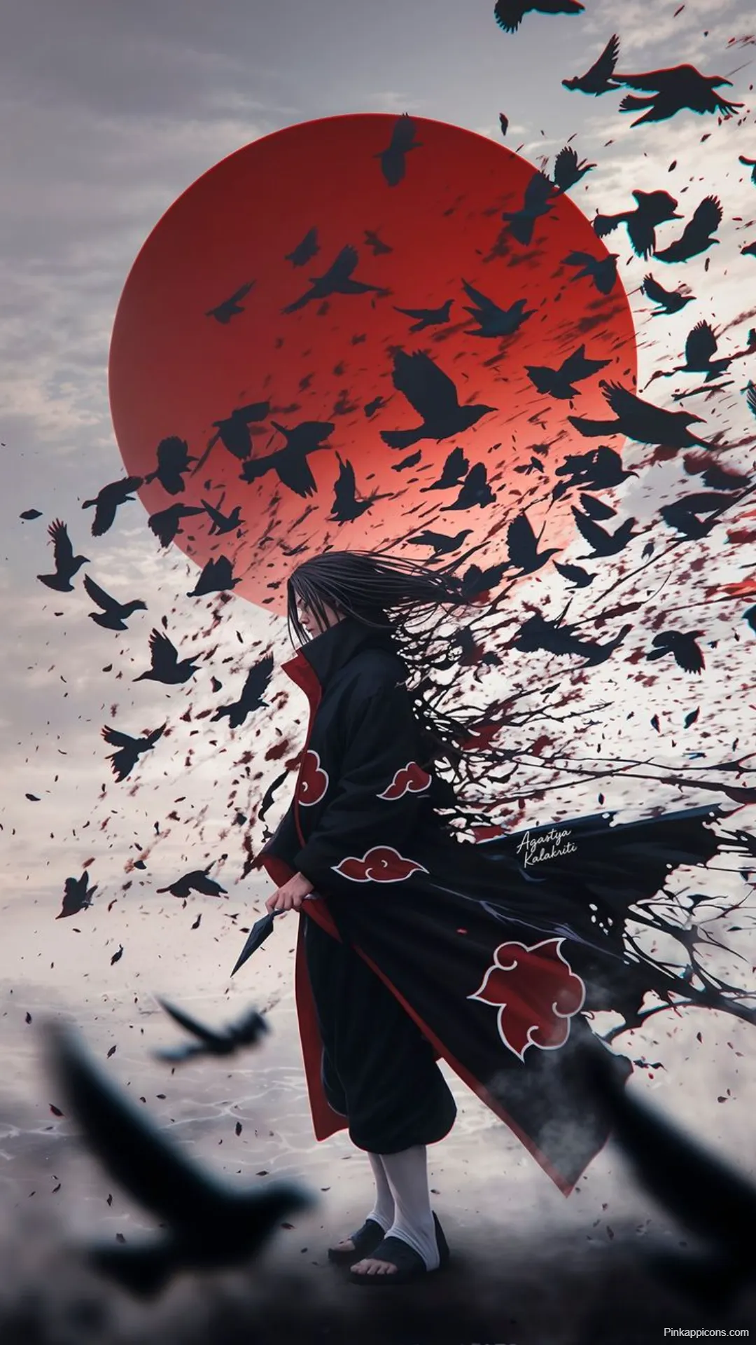 Cute Anime Wallpaper Itachi the Red Sun from Naruto Cute Anime Wallpaper Itachi & the Red Sun from Naruto