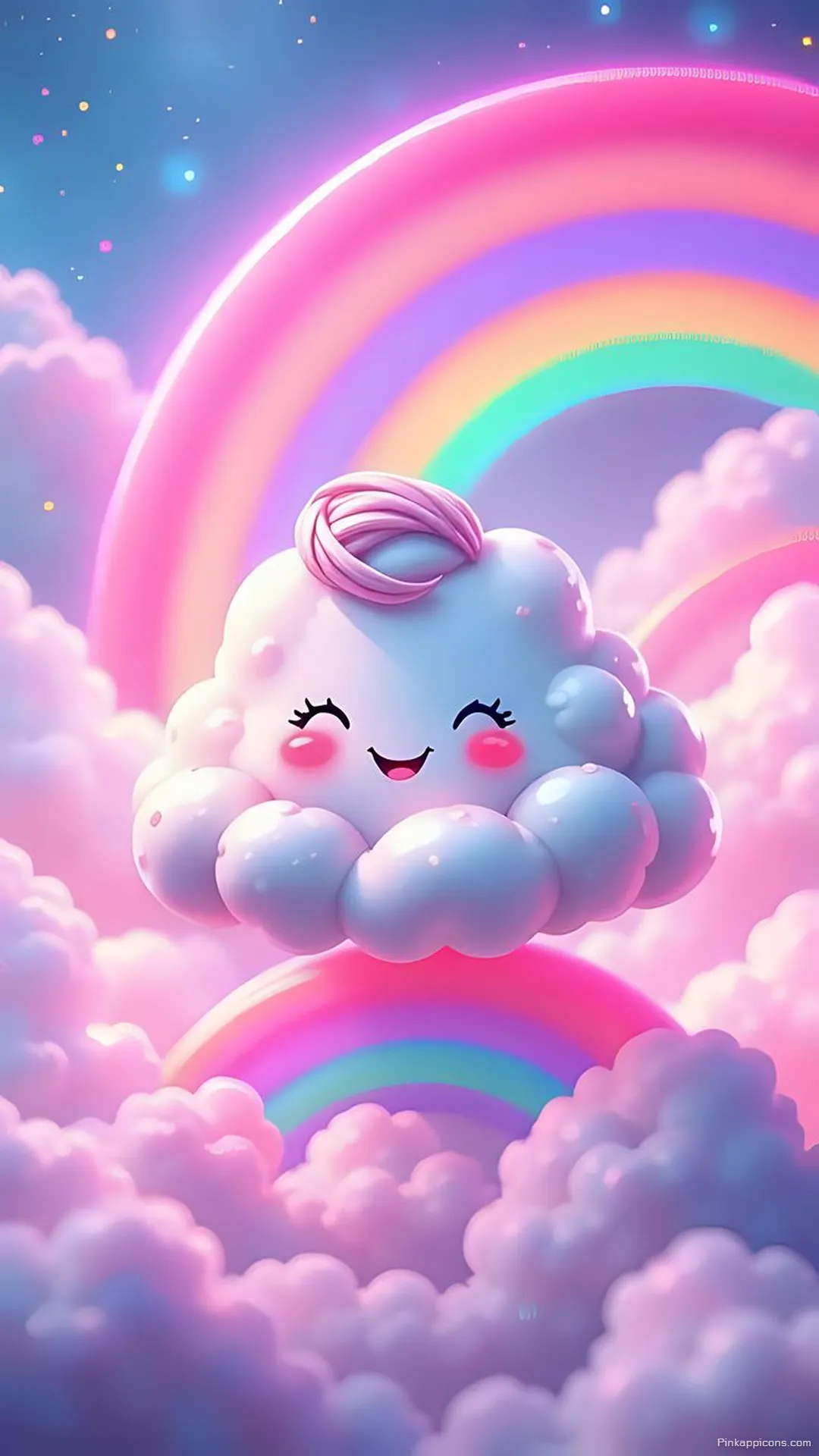 Cute Smiling Cloud Rainbow Wallpaper Dreamy Unicorn Wallpaper for iPhone Cute Smiling Cloud Rainbow Wallpaper Dreamy Unicorn Wallpaper for iPhone.