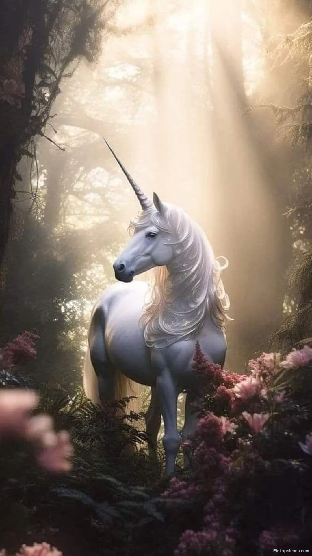 Dreamy Woodland Unicorn Wallpaper – Mystical Fantasy iPhone Wallpaper Dreamy Woodland Unicorn Wallpaper – Mystical Fantasy iPhone Wallpaper.