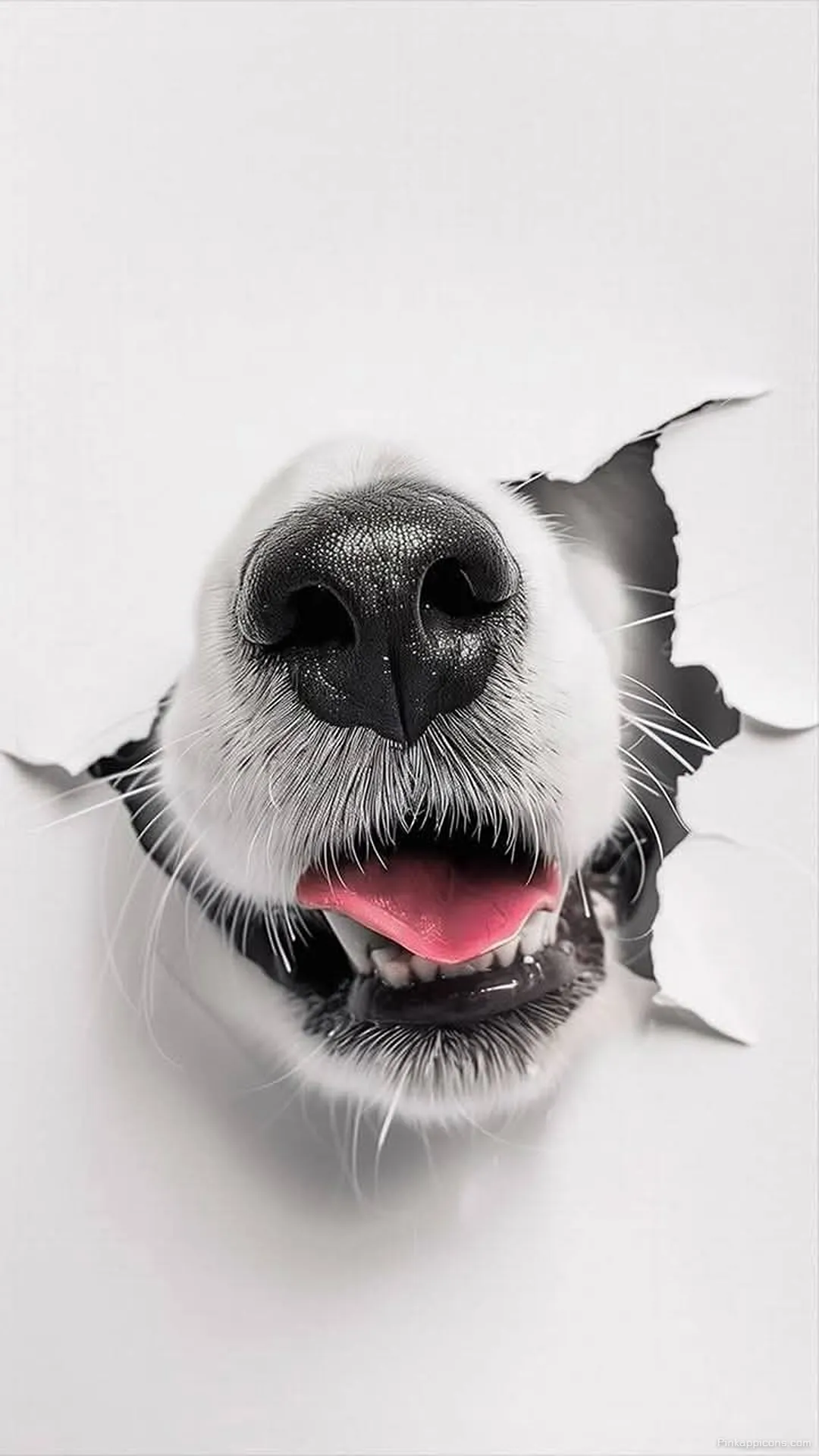 Funny Dog Nose Peeking Cute Dog Wallpaper for Phones Funny Dog Nose Peeking Cute Dog Wallpaper for Phones