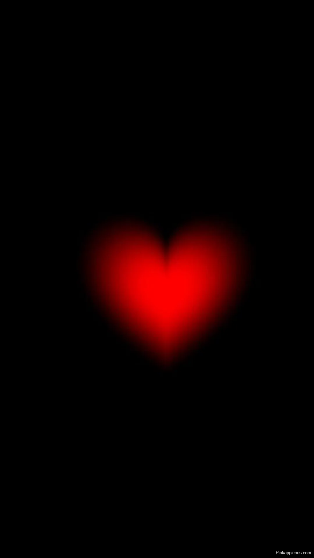 Glowing Red Heart Wallpaper AMOLED Dark Background for Phone Glowing Red Heart Wallpaper AMOLED Dark Background for Phone