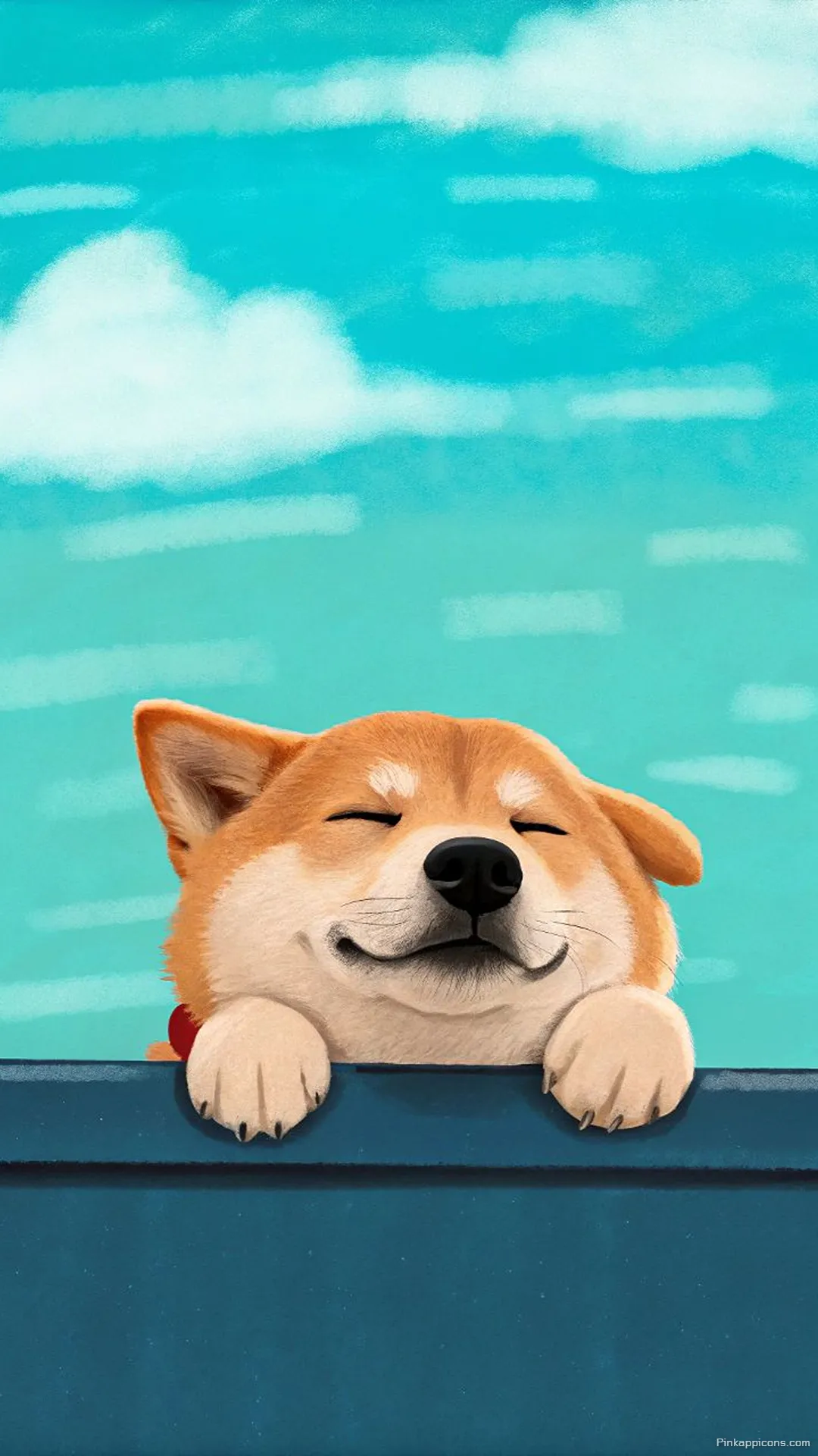 Happy Shiba Inu Cute Dog Wallpaper for Phones Happy Shiba Inu Cute Dog Wallpaper for Phones