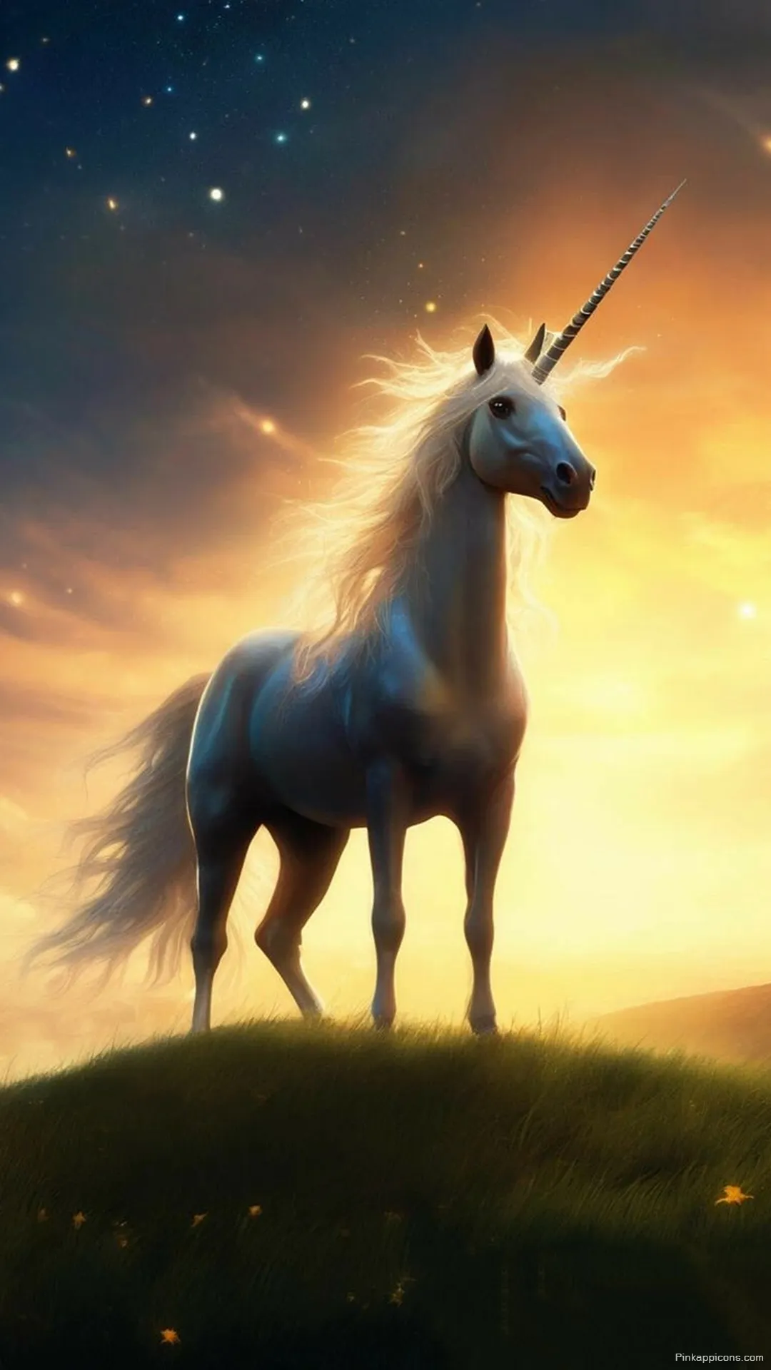 Majestic Unicorn Sunset Wallpaper Dreamy Sky Fantasy Phone Backgroun Majestic Unicorn Sunset Wallpaper Dreamy Sky Fantasy Phone Backgroun