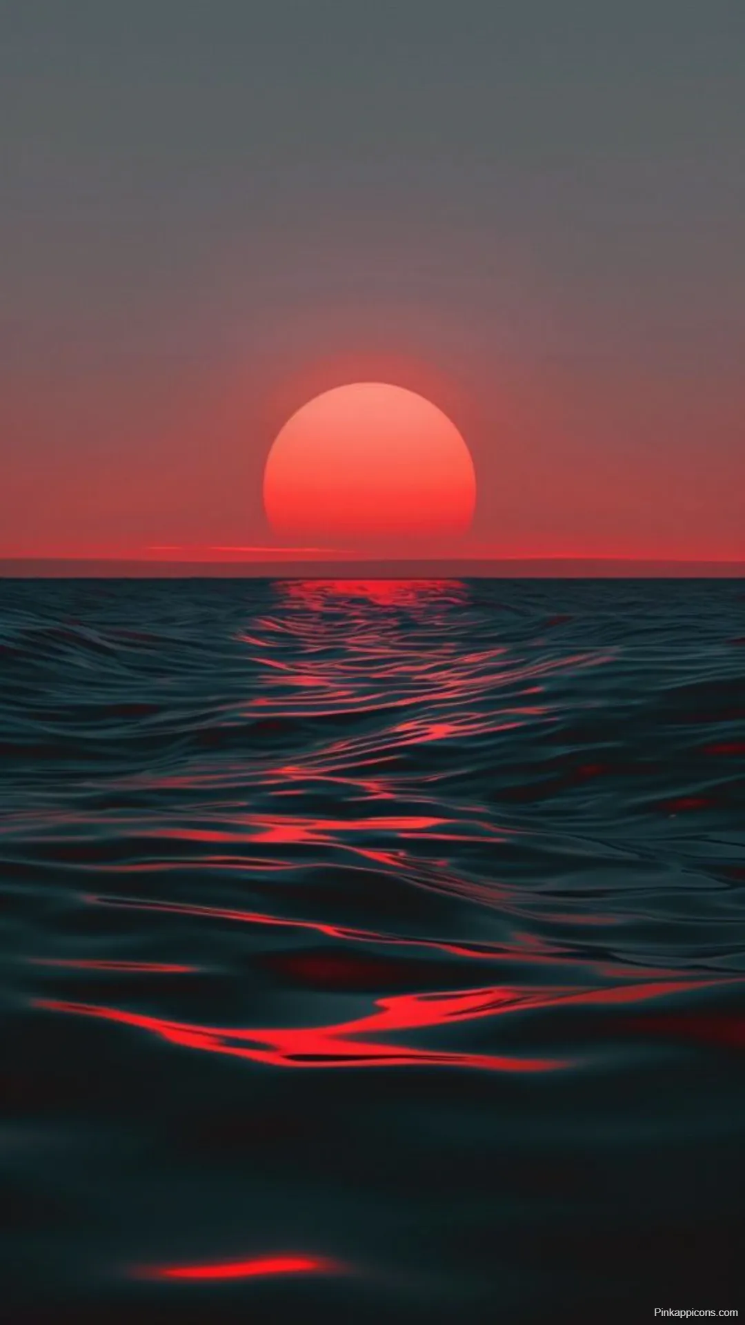 Red Sunset Ocean Waves Wallpaper Vibrant Natures Skyline Wallpapers Red Sunset Ocean Waves Wallpaper – Vibrant Nature’s Skyline-Wallpapers