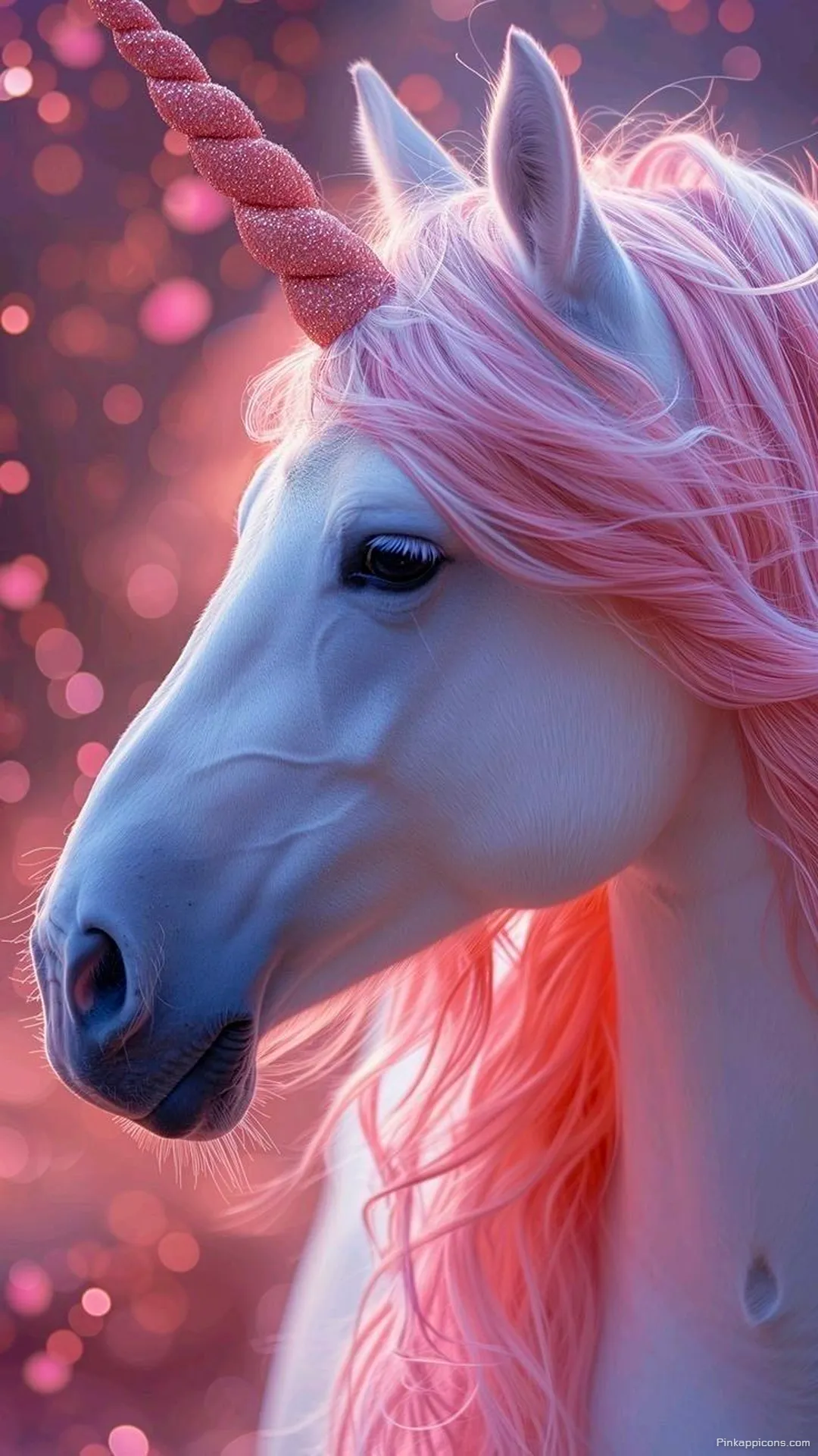 Sparkling Pink Unicorn Wallpaper Dreamy Bokeh Fantasy Phone Background Sparkling Pink Unicorn Wallpaper Dreamy Bokeh Fantasy Phone Background.