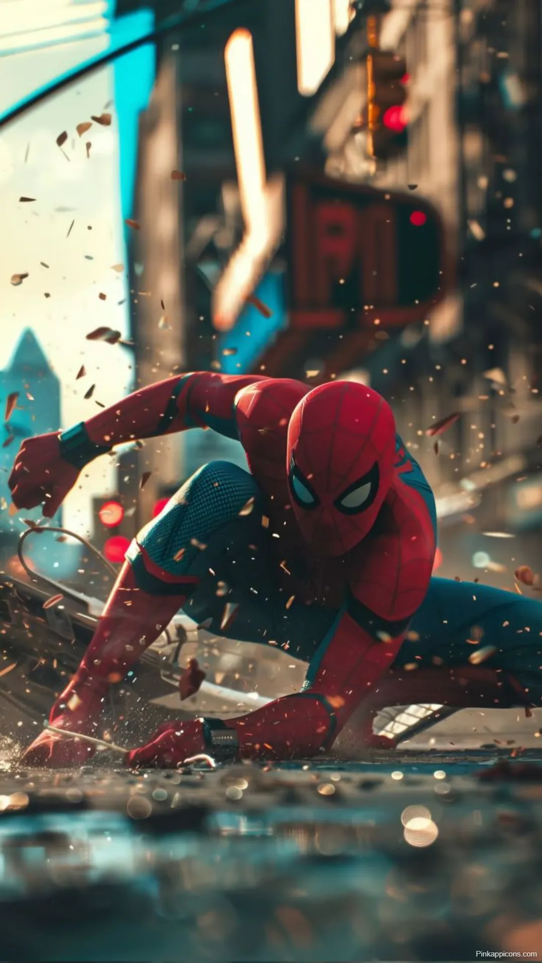 Spider Man Landing in Debris Wallpaper Explosive Cityscape Spider Man Wallpapers for Mobile Spider-Man Landing in Debris Wallpaper Explosive Cityscape Spider-Man-Wallpapers for Mobile