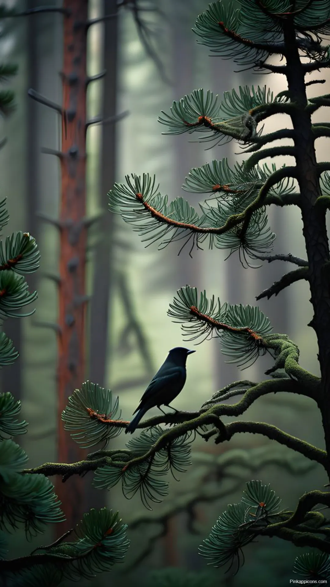 Stunning Bird Wallpaper Serene Forest Scene with a Solitary Bird Best Bird Wallpapers Stunning Bird Wallpaper Serene Forest Scene with a Solitary Bird – Best Bird Wallpapers