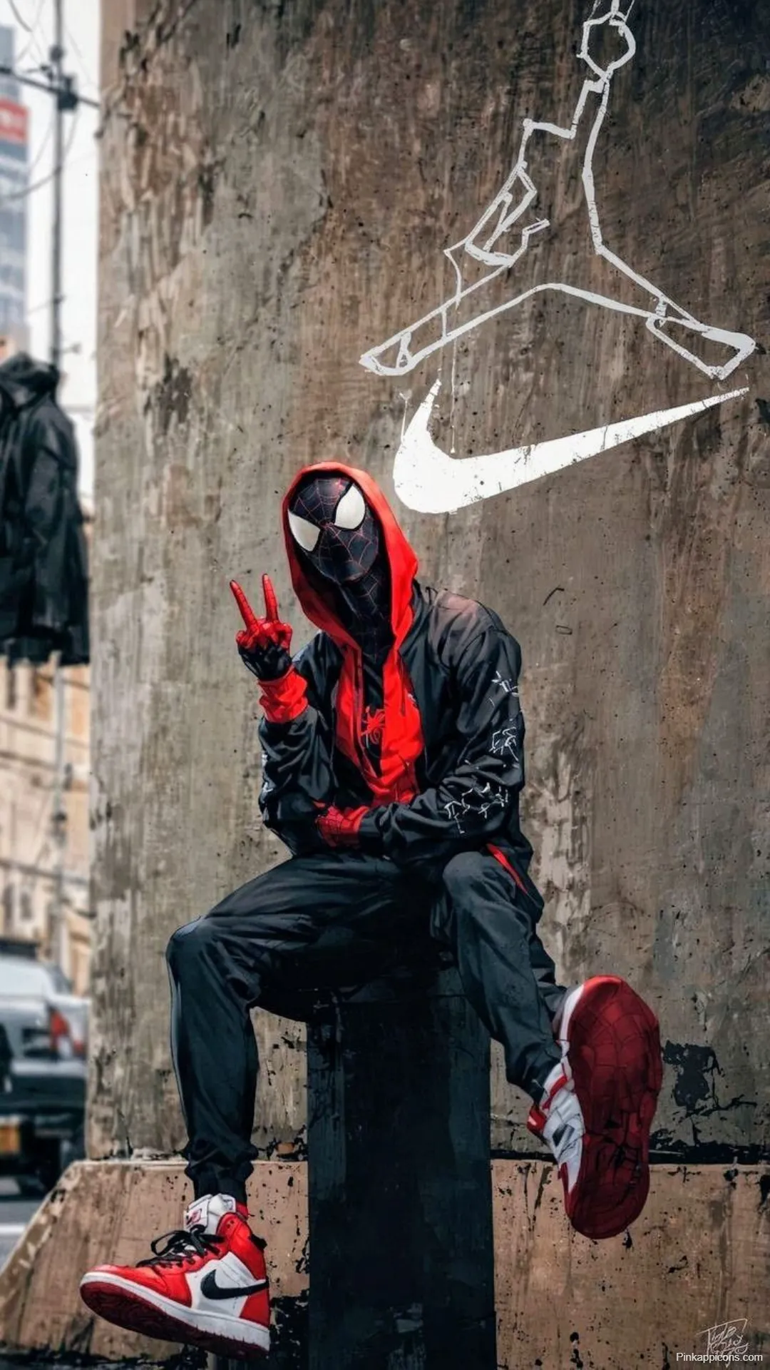 Stylish Miles Morales Spider Man Wallpaper Jordan Nike Spider Man Wallpapers HD Stylish Miles Morales Spider-Man Wallpaper Jordan Nike Spider-Man-Wallpapers HD