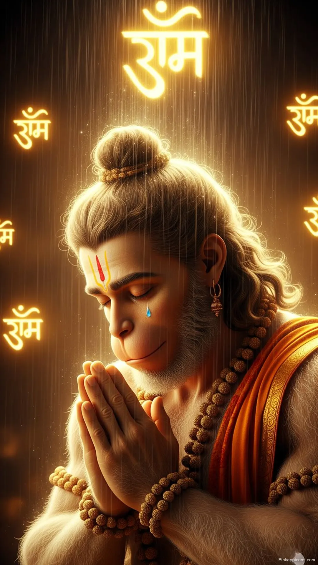 iPhone Hanuman Wallpaper Devotional Lord Praying with Ram Naam iPhone Hanuman Wallpaper Devotional Lord Praying with Ram Naam