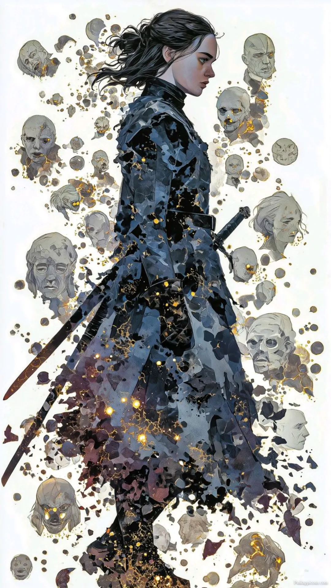 A Girl Has No Name Abstract Arya Stark Game of Thrones Wallpaper for Phone A Girl Has No Name Abstract Arya Stark Game of Thrones Wallpaper for Phone.
