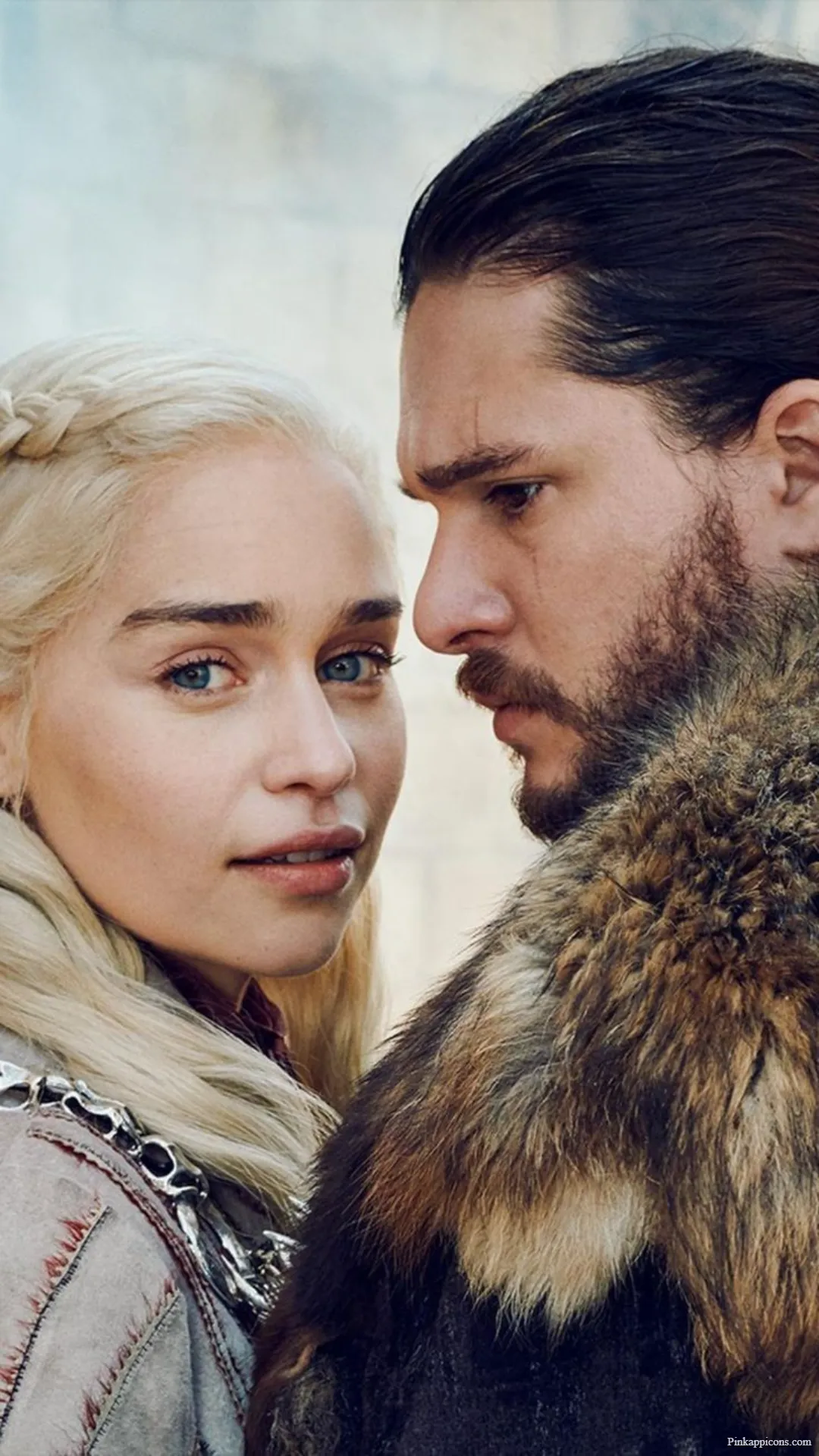 A Song of Ice and Fire Intense Jon Snow Daenerys Portrait Game of Thrones Wallpaper A Song of Ice and Fire Intense Jon Snow & Daenerys Portrait Game of Thrones Wallpaper.