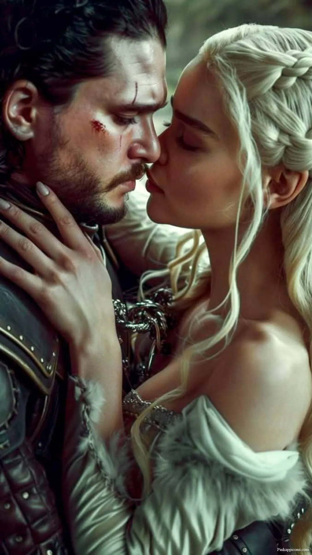 A Song of Ice and Fire Jon Snow and Daeneryss Embrace Game of Thrones Wallpaper A Song of Ice and Fire Jon Snow and Daenerys’s Embrace Game of Thrones Wallpaper.