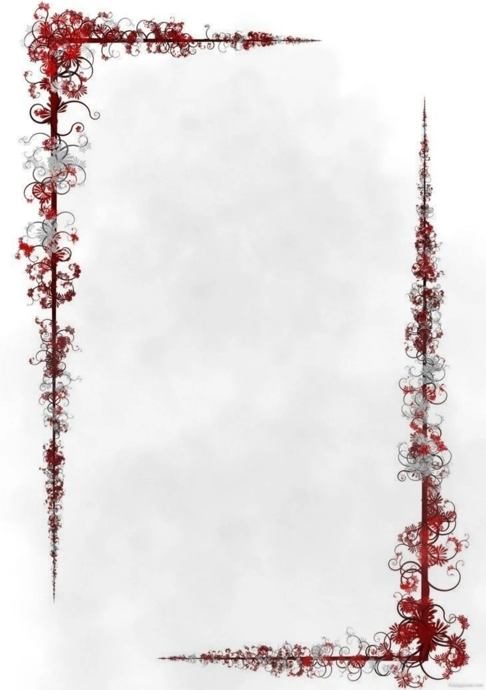 Abstract Swirls and Flowers Elegant Red and Grey Border Design Ideas Abstract Swirls and Flowers Elegant Red and Grey Border Design Ideas.