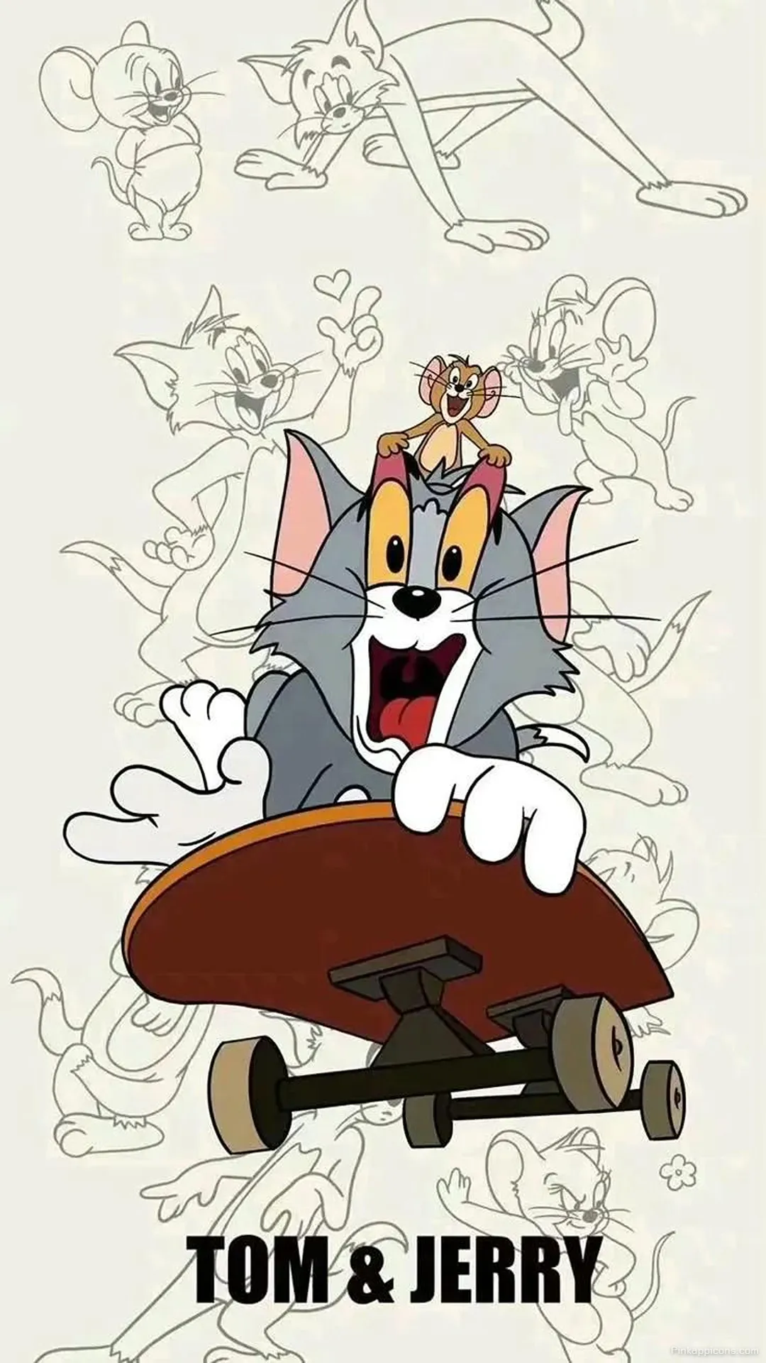 Action Tom and Jerry HD Wallpaper Sketchy Style Phone Wallpaper Art Action Tom and Jerry HD Wallpaper Sketchy Style Phone Wallpaper Art