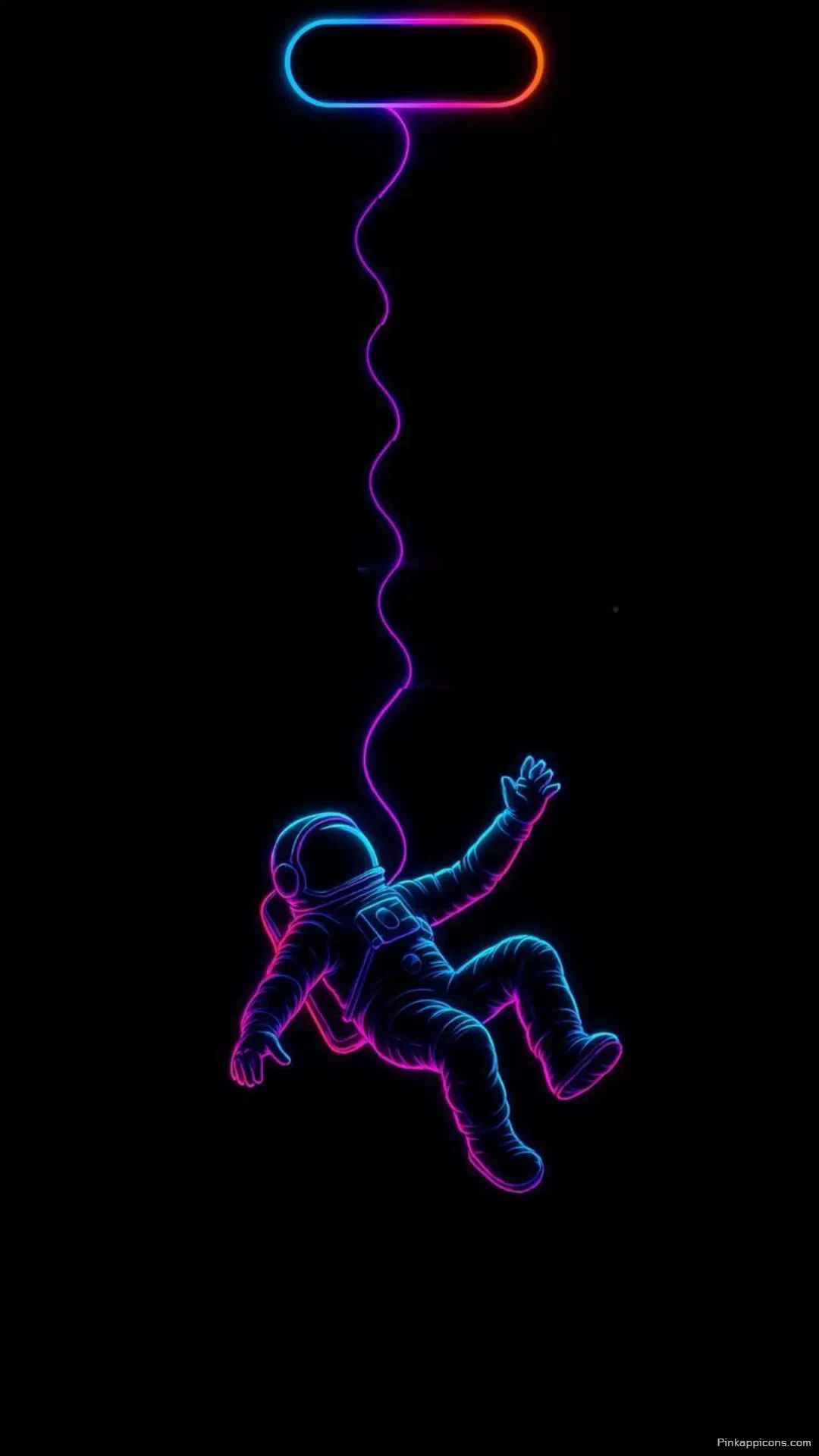 Amazing iPhone Wallpaper A striking neon astronaut floating from the Dynamic Island perfect for your phone wallpaper Amazing iPhone Wallpaper A striking neon astronaut floating from the Dynamic Island, perfect for your phone wallpaper.