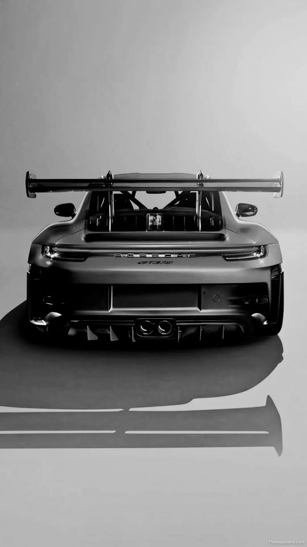 Artistic Black and White Shot of the Porsche GT3 RS A Striking Porche Wallpaper for Mobile Artistic Black and White Shot of the Porsche GT3 RS A Striking Porche Wallpaper for Mobile