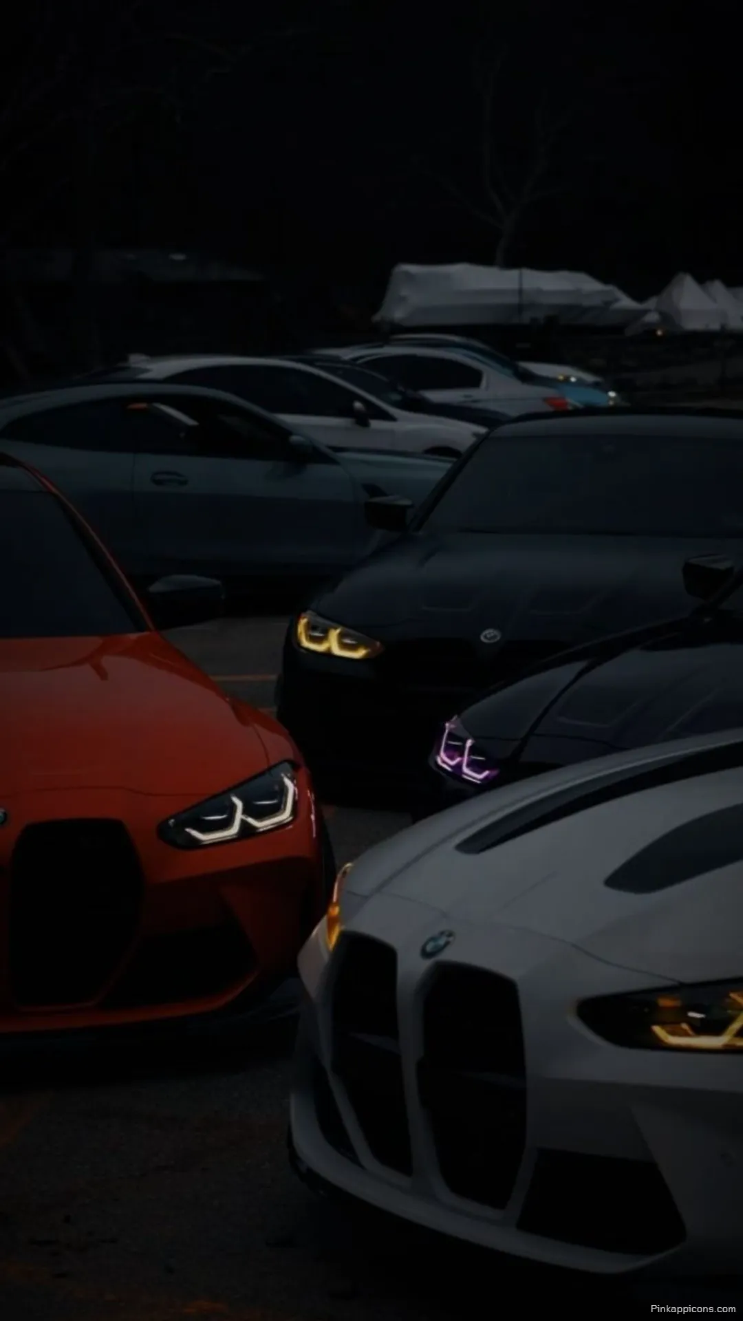 BMW Wallpaper with a Bold and Energetic Vibe at Night BMW Wallpaper with a Bold and Energetic Vibe at Night