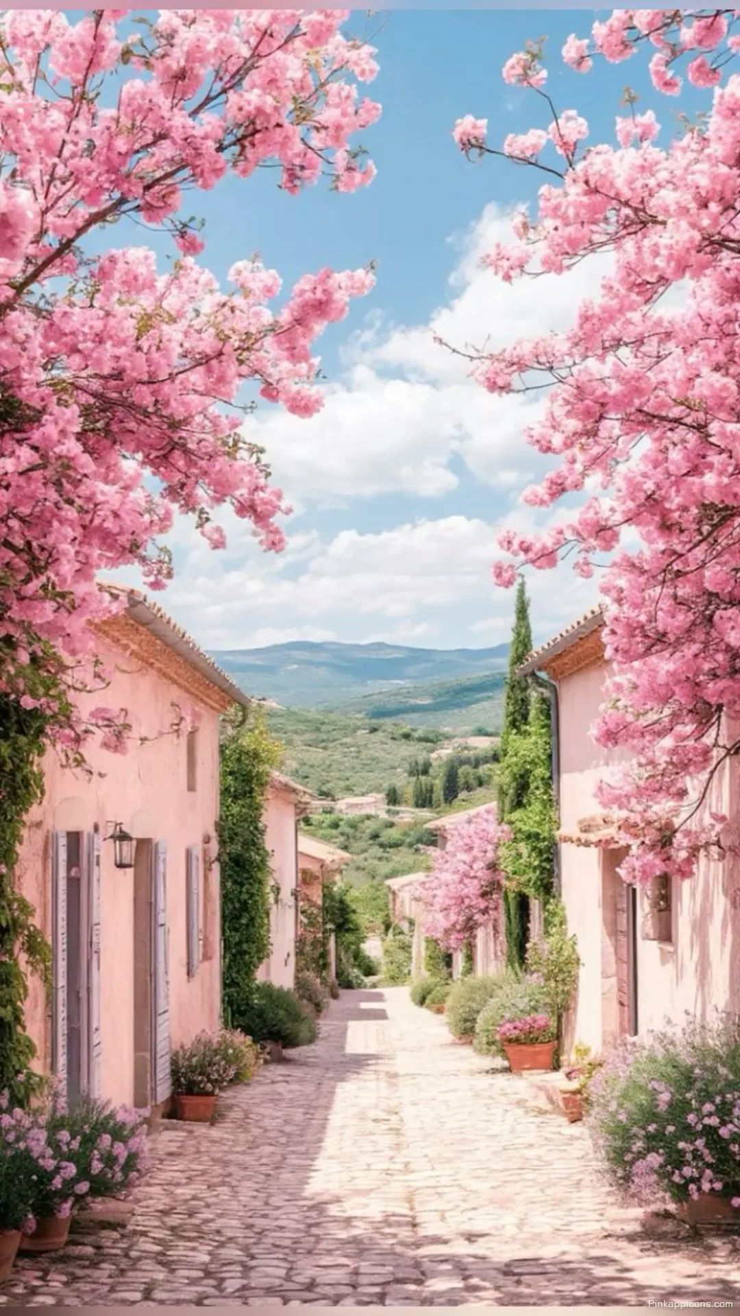 Beautiful European Town Spring Wallpaper Beautiful European Town Spring Wallpaper