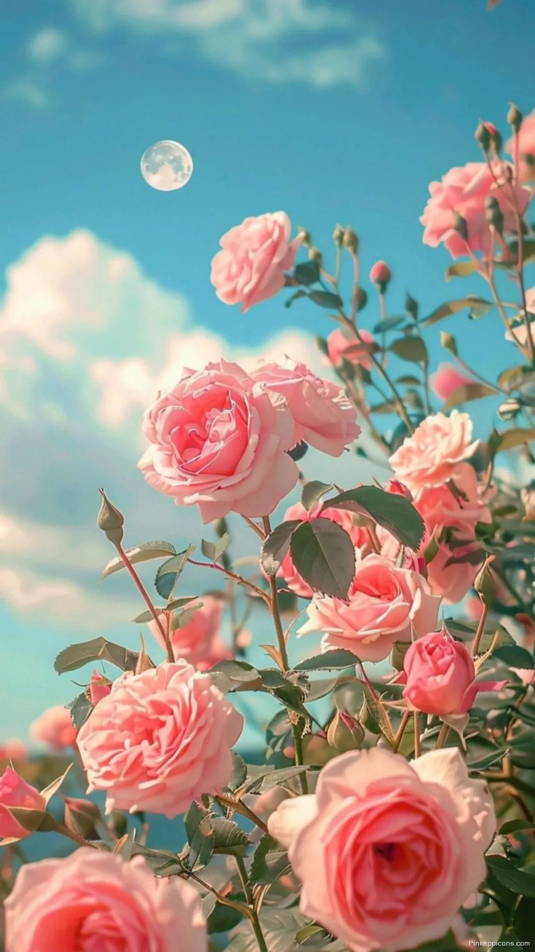 Beautiful Roses Spring Wallpaper for Phone Beautiful Roses Spring Wallpaper for Phone