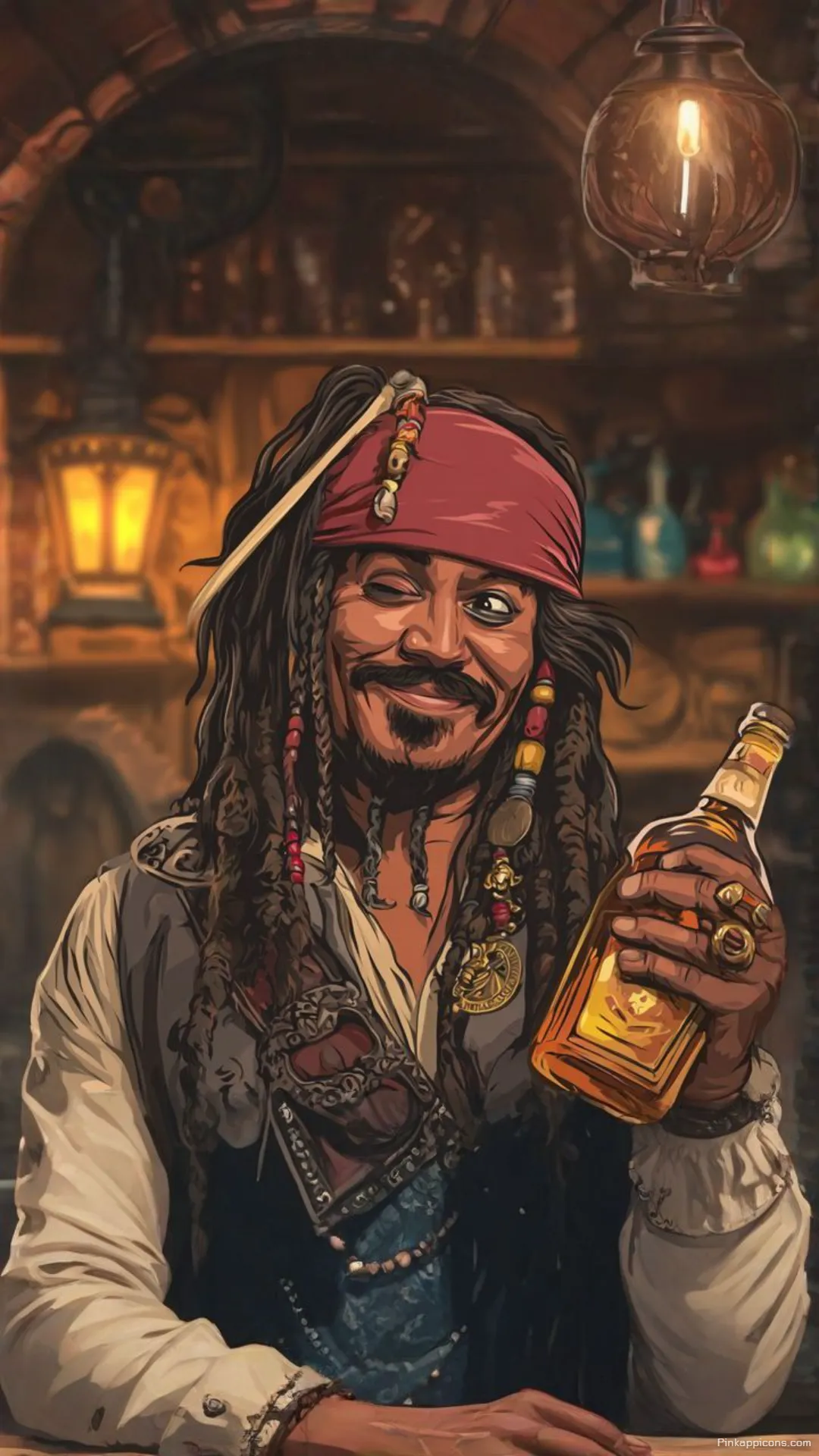 Boys Wallpaper HD Awesome Jack Sparrow with a Winking Face Phone Wallpaper Boys Wallpaper HD Awesome Jack Sparrow with a Winking Face Phone Wallpaper