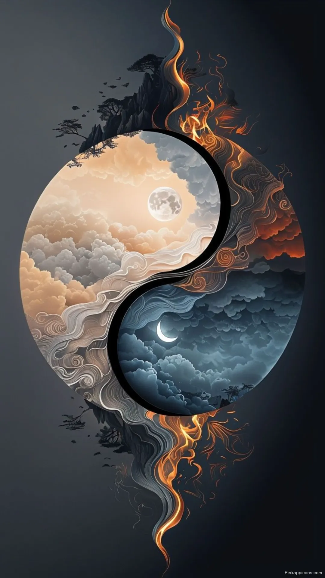 Celestial Balance Day Night Wallpaper The Perfect Beautiful Cute Wallpaper Phone Celestial Balance Day & Night Wallpaper The Perfect Beautiful Cute Wallpaper Phone.