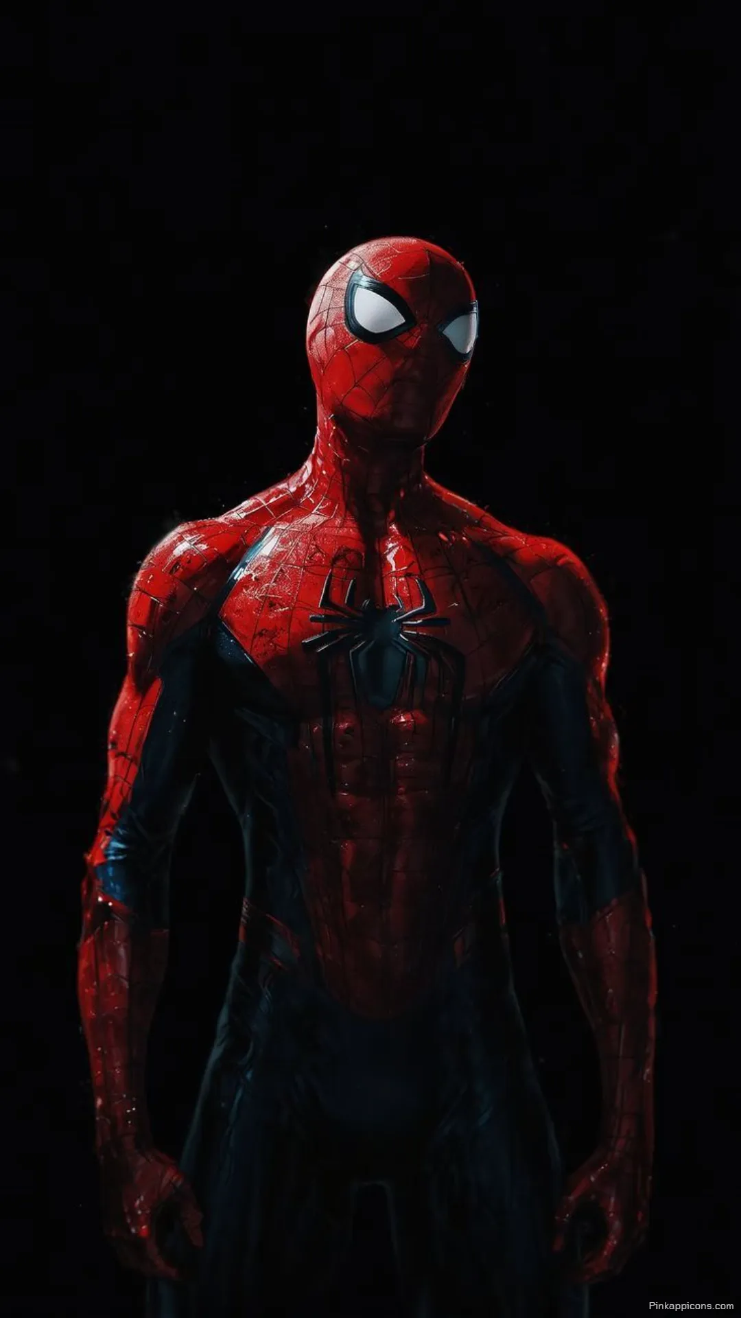Classic Red and Blue Spider Man Suit Phone Wallpaper Iconic Hero Spiderman Background Classic Red and Blue Spider-Man Suit Phone Wallpaper Iconic Hero Spiderman Background.