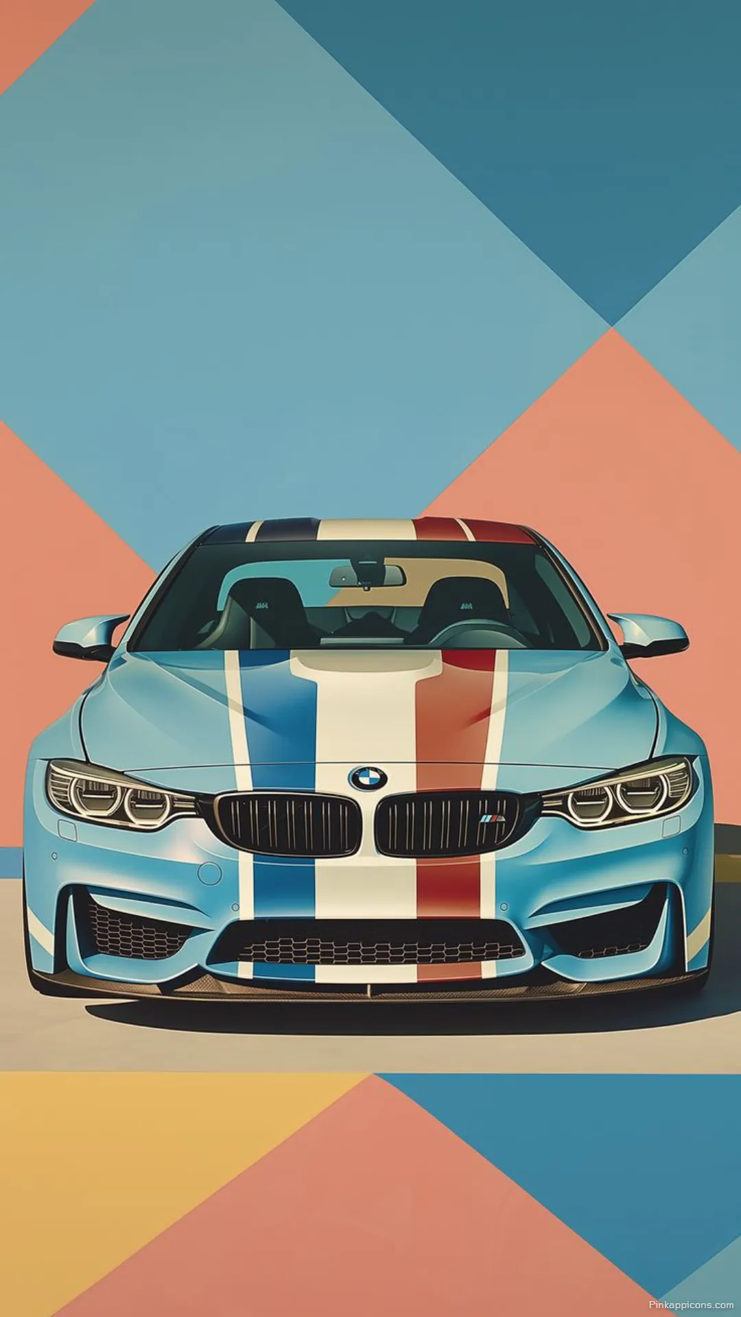Colorful BMW Wallpaper with a Cool and Modern Design Colorful BMW Wallpaper with a Cool and Modern Design