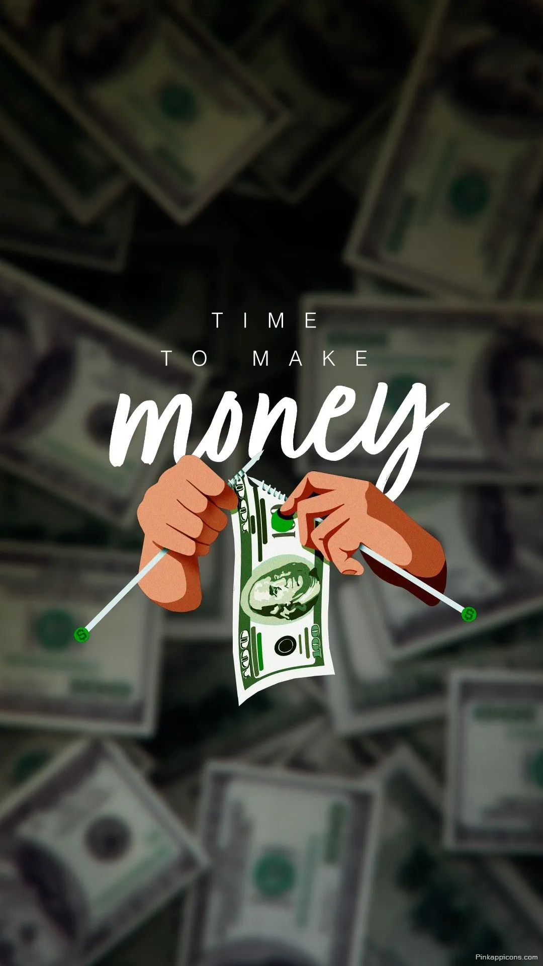 Creative Money Wallpaper for Phone Time to Make Money Art Creative Money Wallpaper for Phone Time to Make Money Art