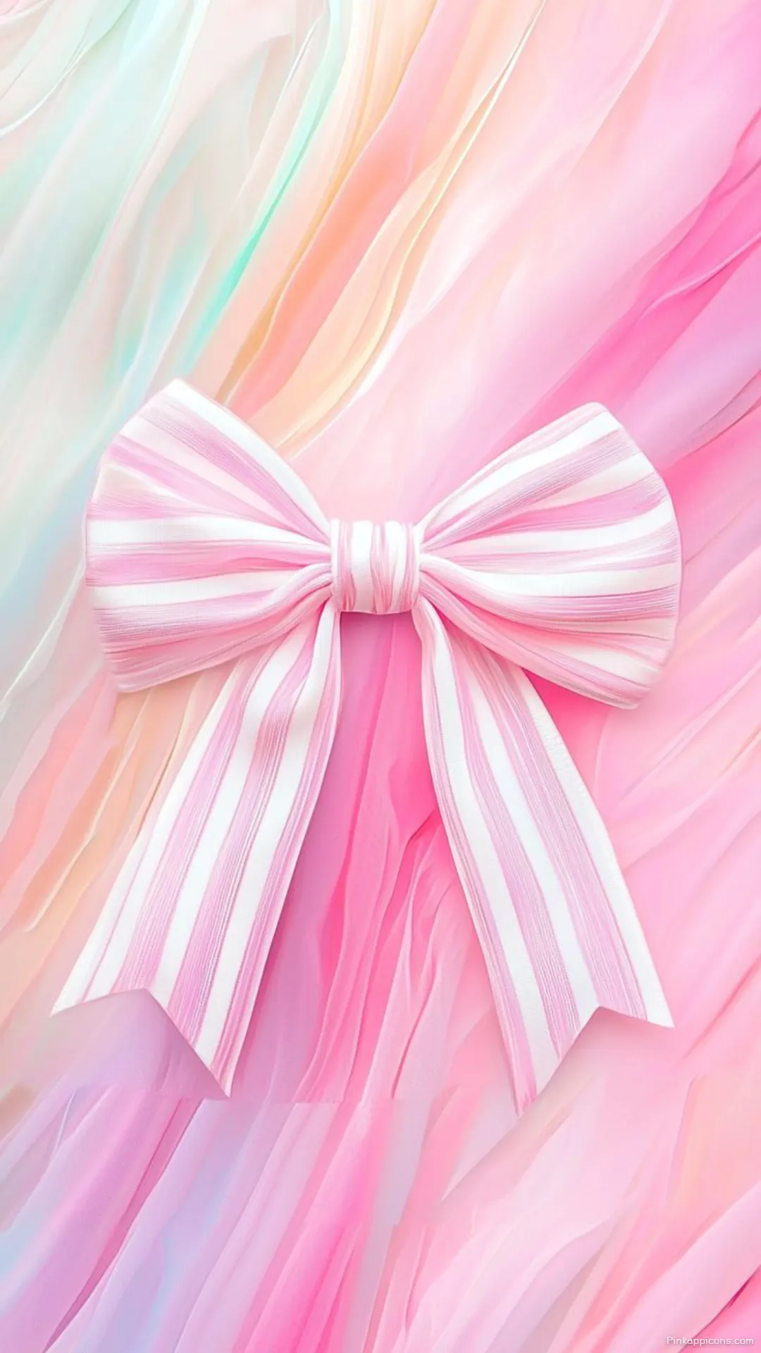 Cute Bow Wallpaper Pink White Ribbon Aesthetic Phone Art Cute Bow Wallpaper Pink & White Ribbon Aesthetic Phone Art