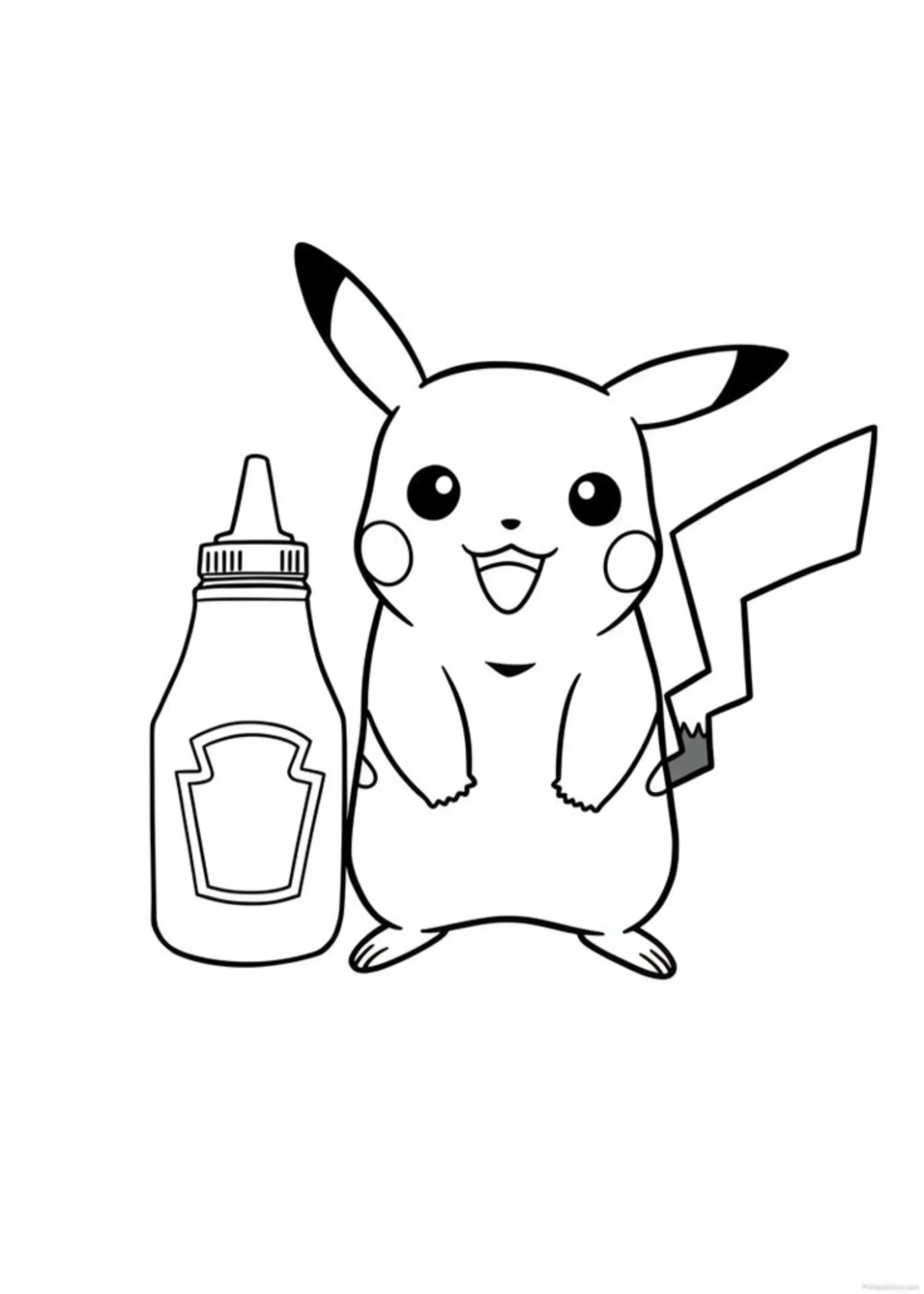 Cute Pikachu Drawing Ideas with a Condiment scaled Cute Pikachu Drawing Ideas with a Condiment