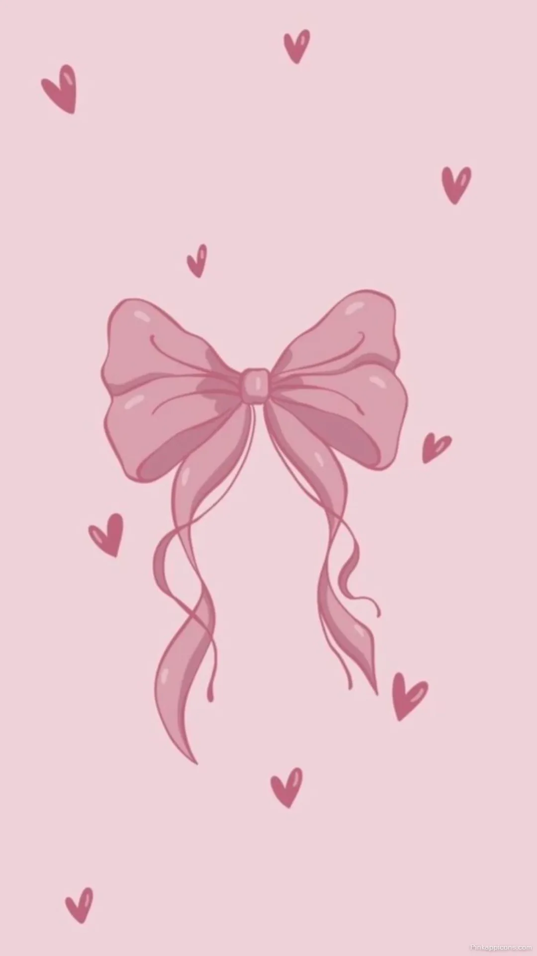 Cute Pink Bow Wallpaper Hearts Aesthetic Phone Background Cute Pink Bow Wallpaper Hearts Aesthetic Phone Background